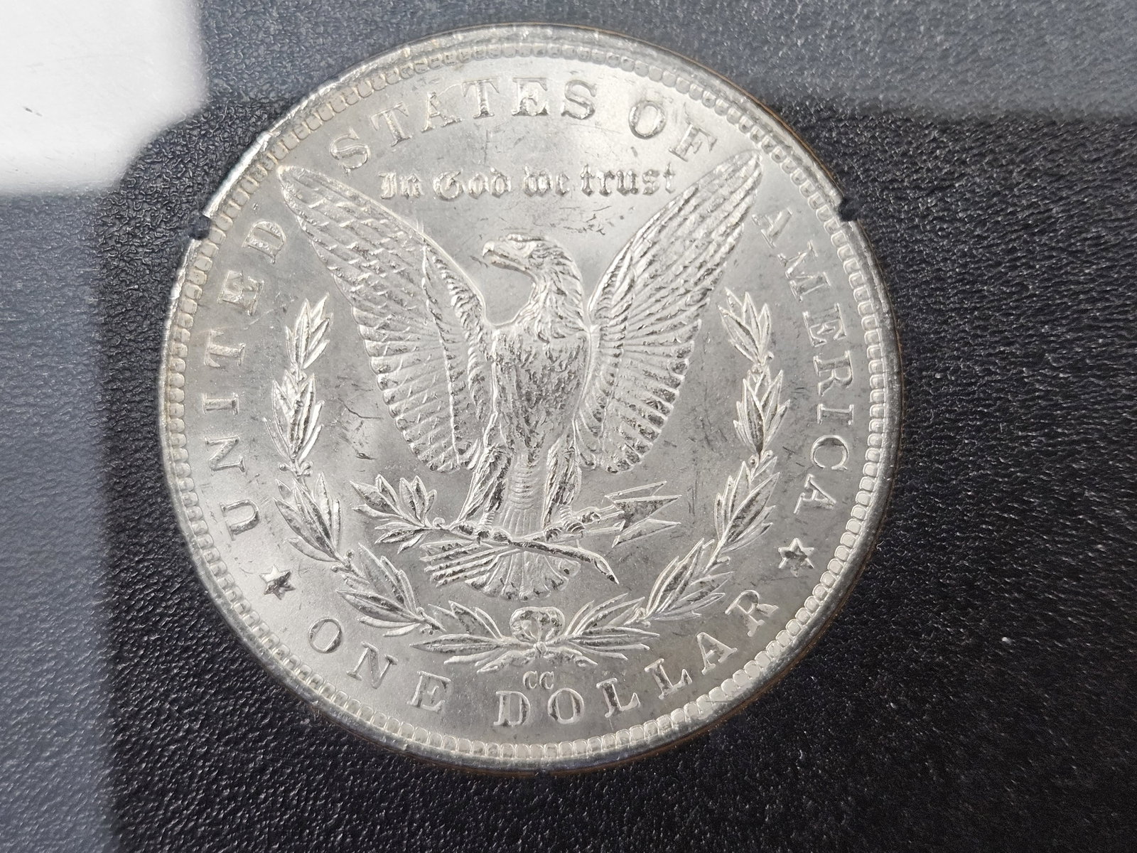 ** KEY DATE ** GSA 1882-CC Morgan Dollar in Choice Brilliant Uncirculated - 7