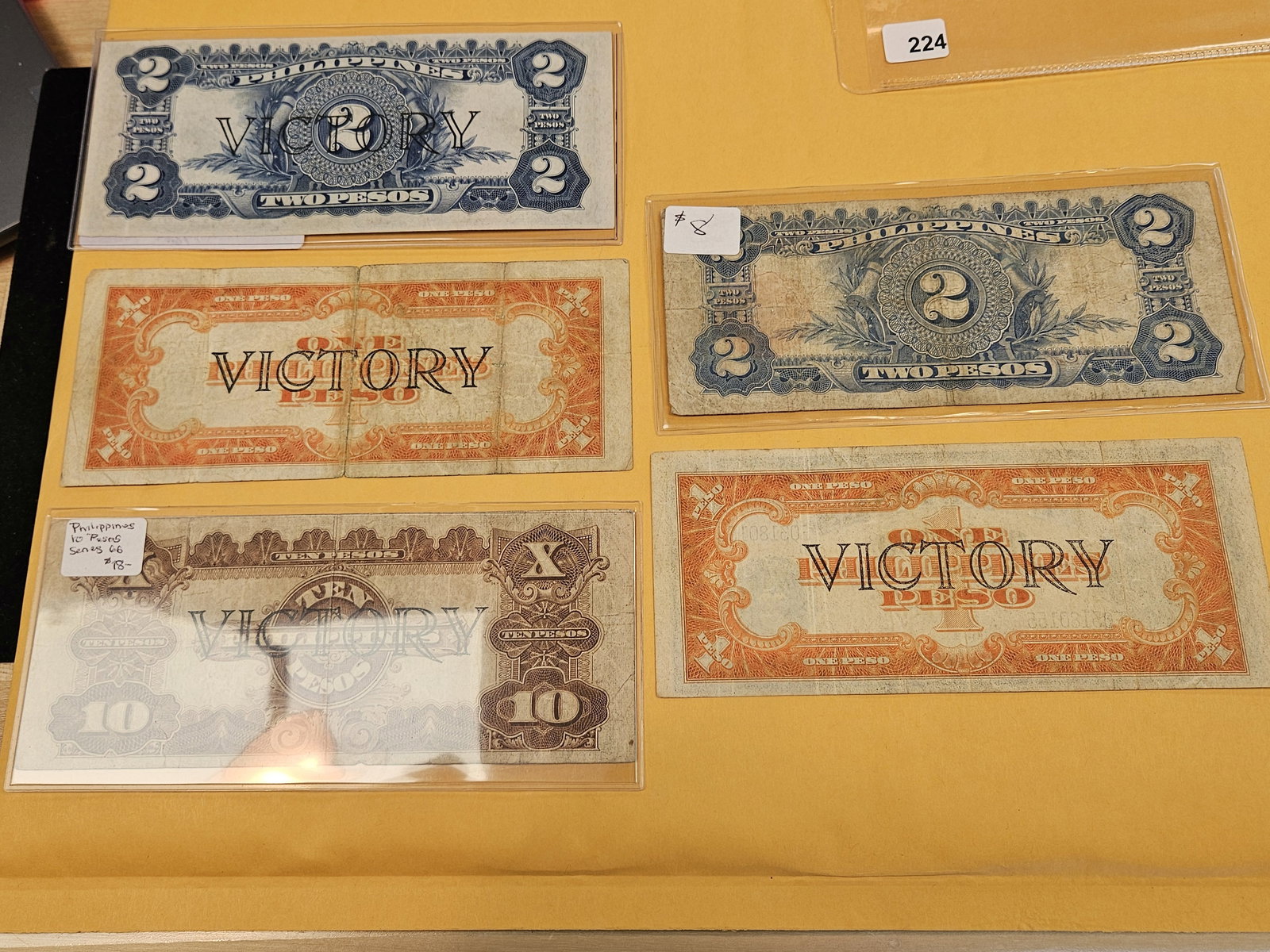 Five mixed notes from the Philippines - 4