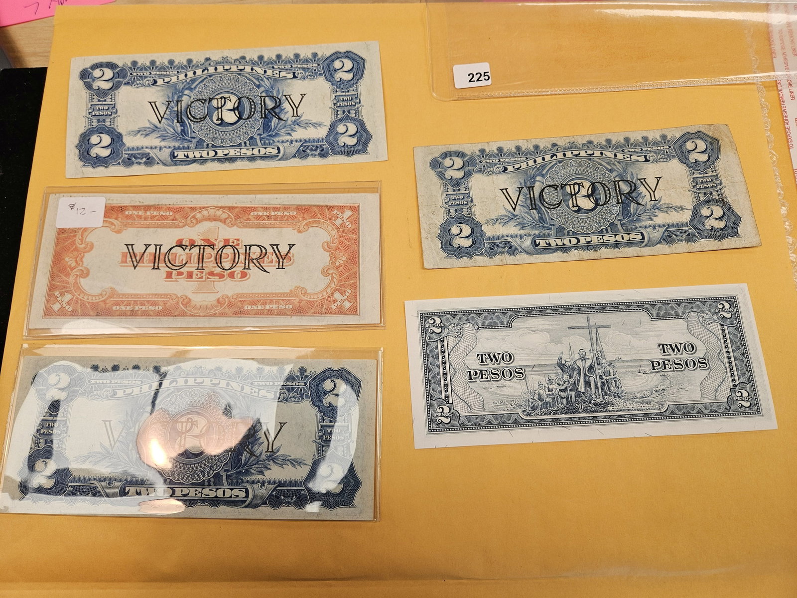 Five mixed notes from the Philippines - 4