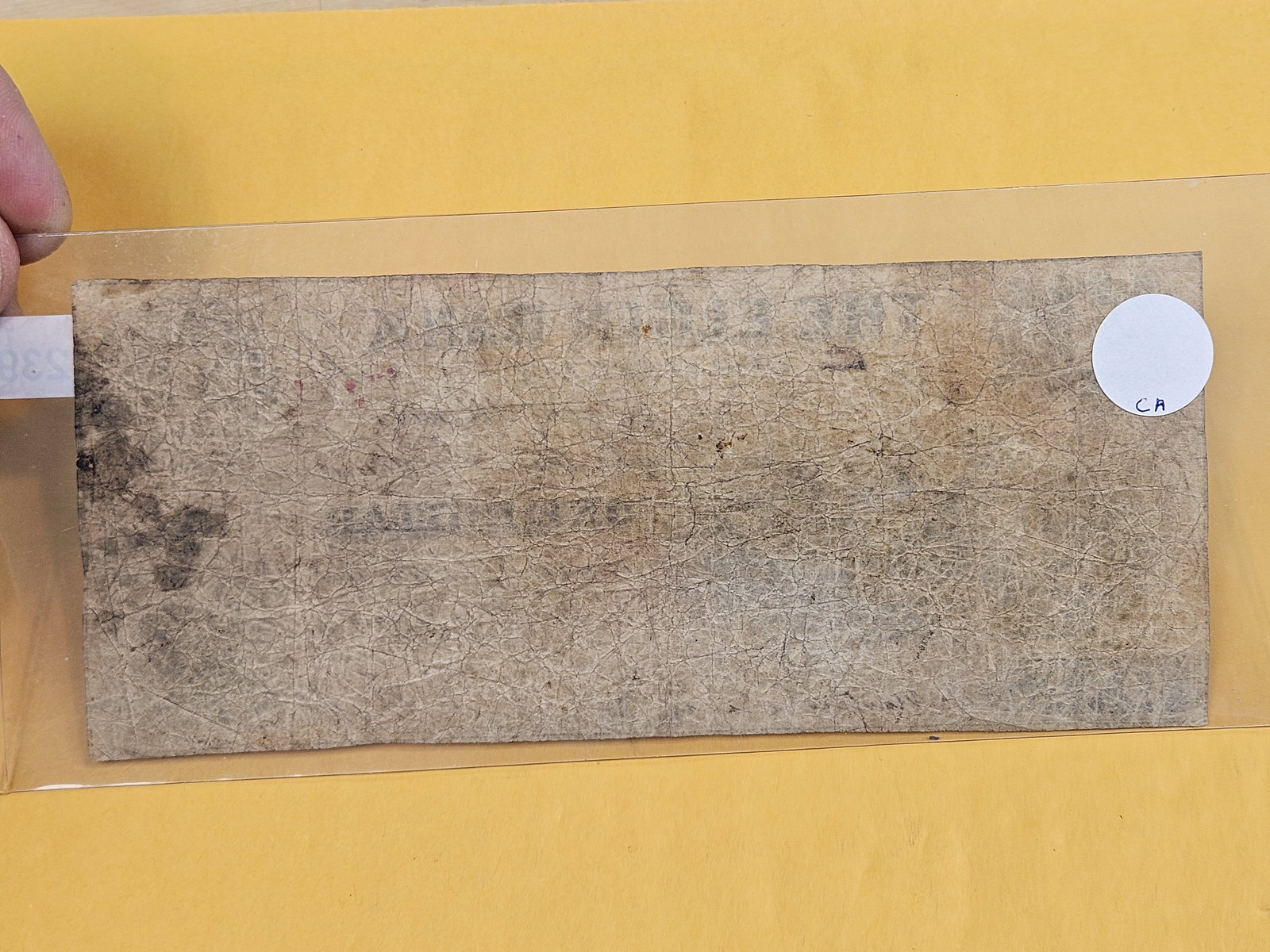 The Elgin Bank One Dollar Note - 2