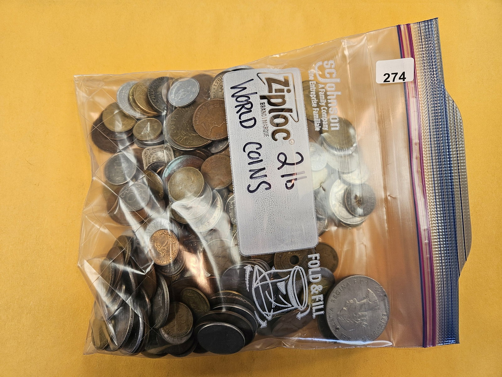 OVER Two Pounds of Mixed World Coins (1 of 2)