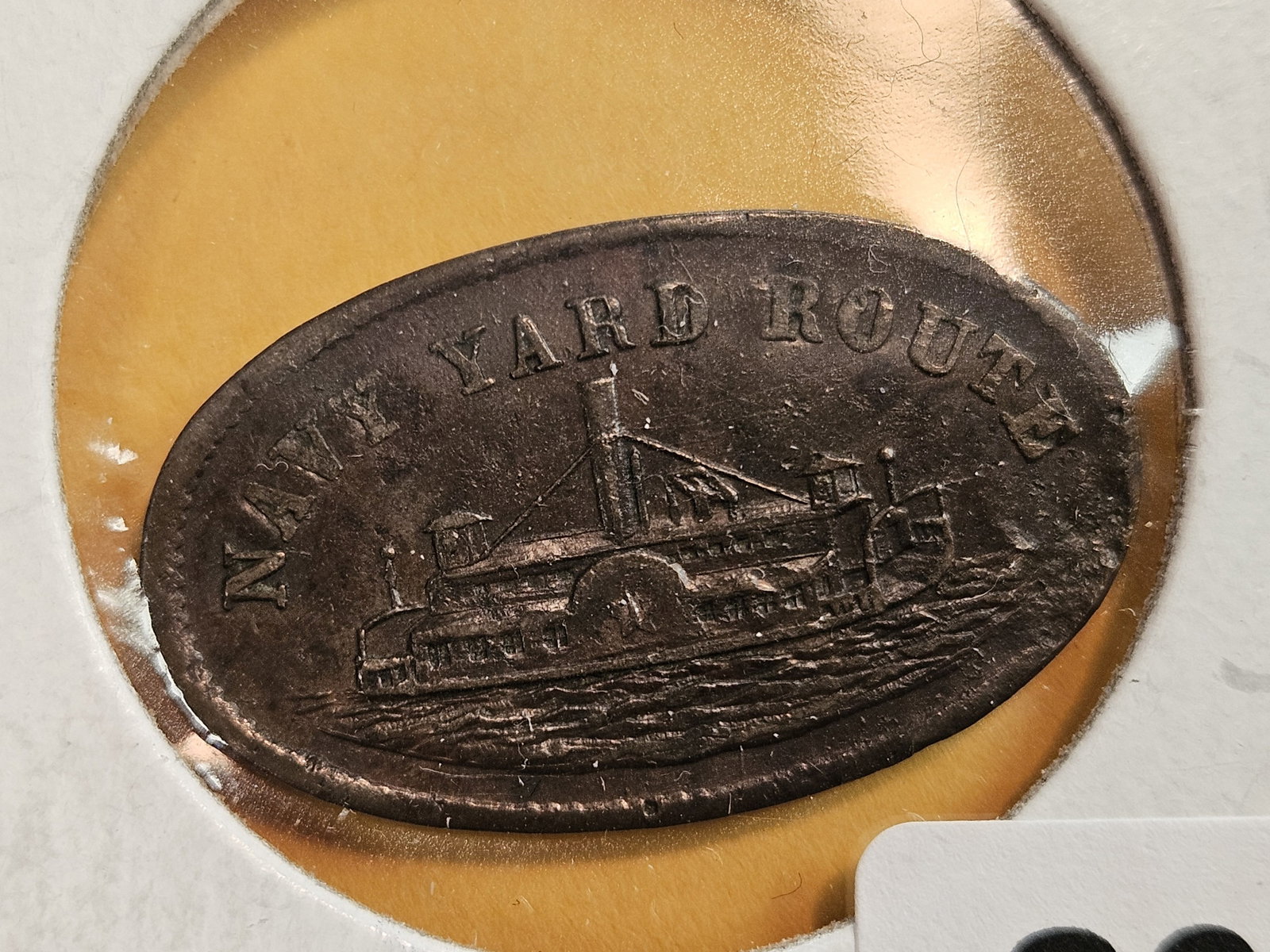 1858 Reed St Ferry Token: Very cool piece! 