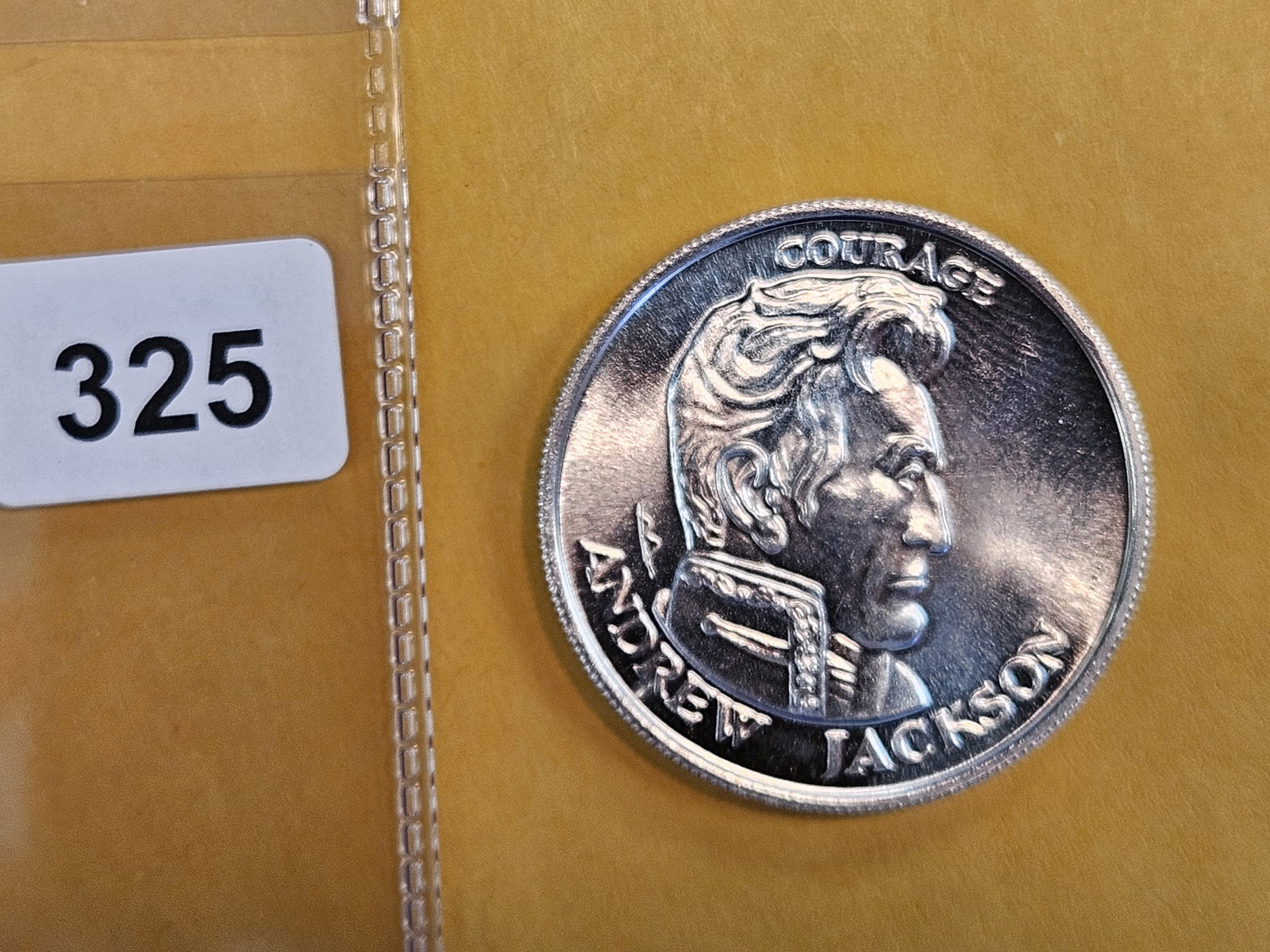 One-Half Troy ounce .999 fine silver art round (1 of 2)