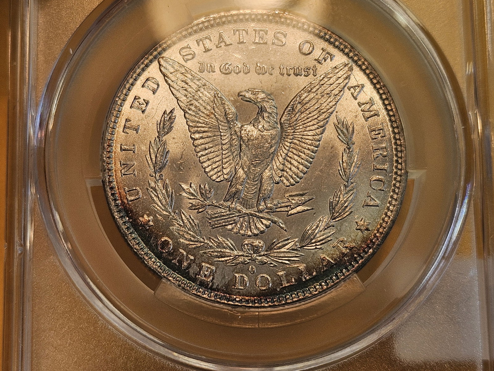 CACG 1881-O Morgan dollar in Mint State 61 - 8