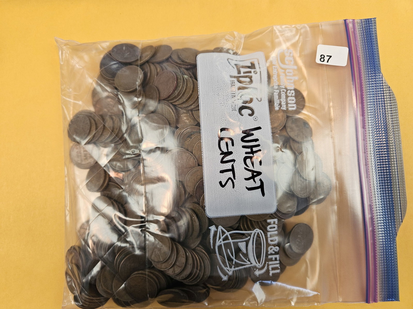 THREE POUNDS of Wheat cents (1 of 2)
