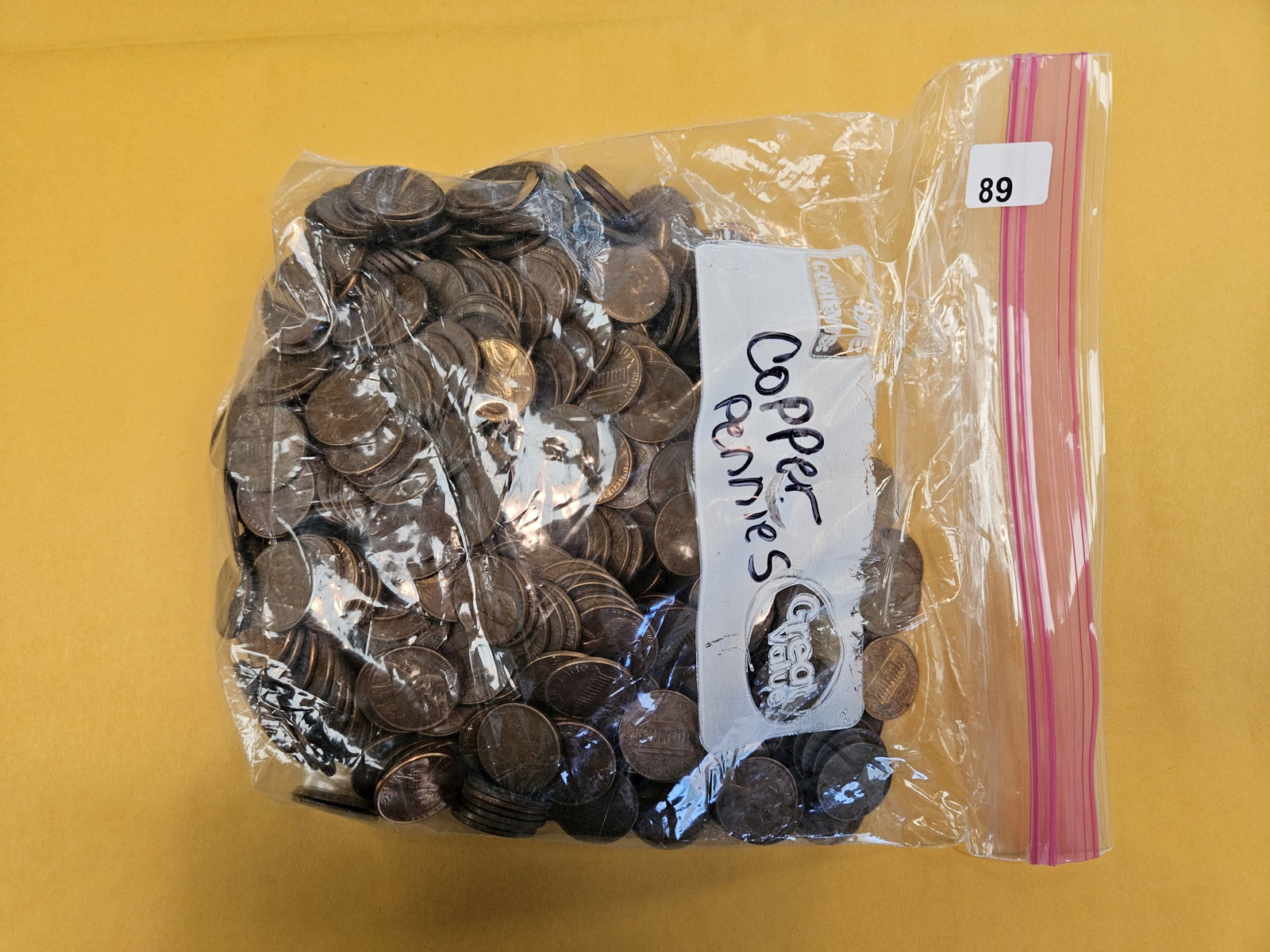 THREE POUNDS Of mixed Copper Cents (1 of 2)