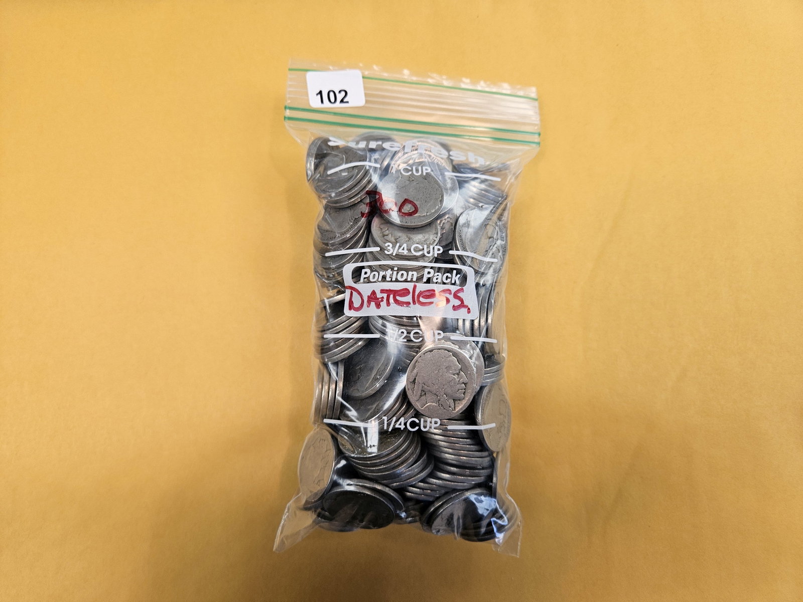 THREE HUNDRED Buffalo Nickels (1 of 1)