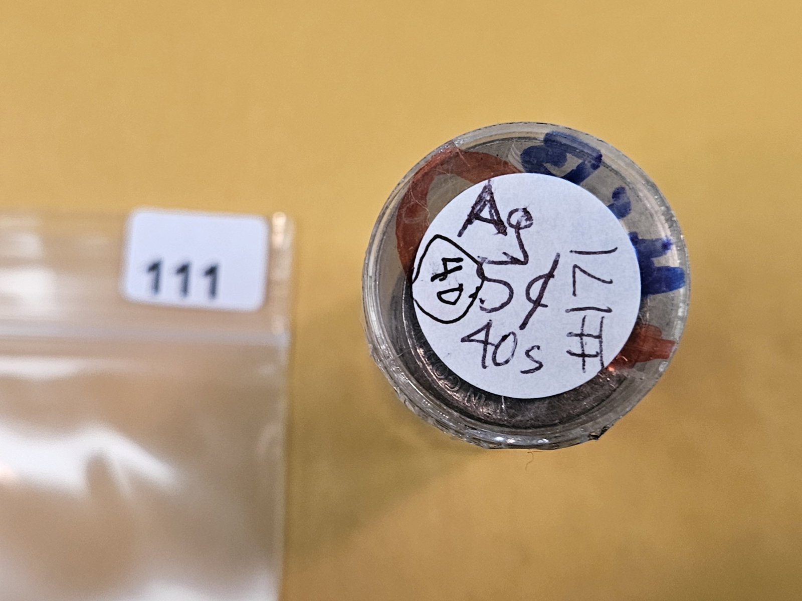 FULL ROLL (40) Silver Wartime Jefferson Nickels (1 of 2)