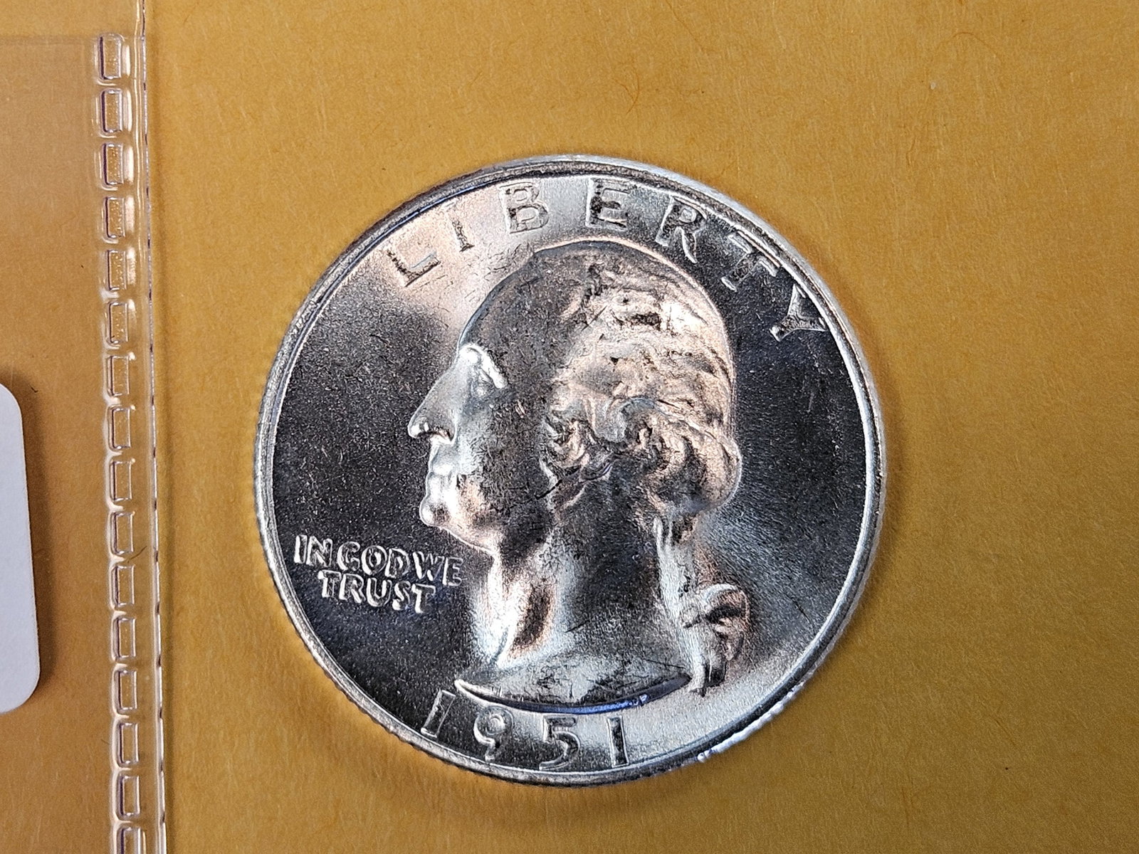 GEM Brilliant Uncirculated 1951-S Washington Quarter (1 of 7)