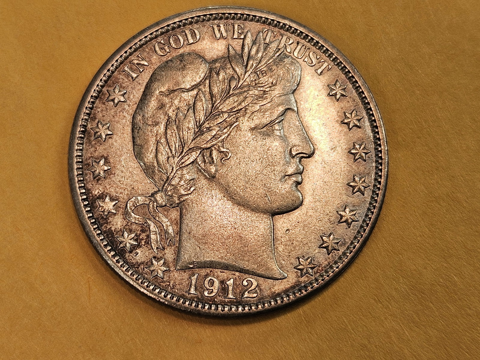 Bright About Uncirculated plus 1912-S Barber Half Dollar (1 of 12)