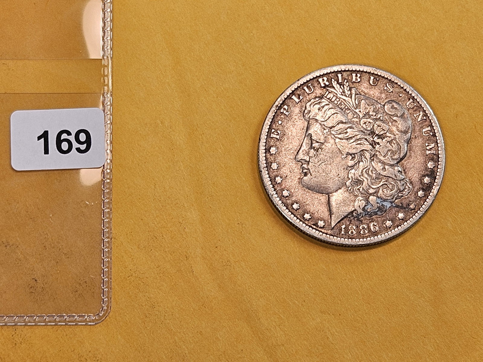 Better date 1886-O Morgan silver Dollar - 2