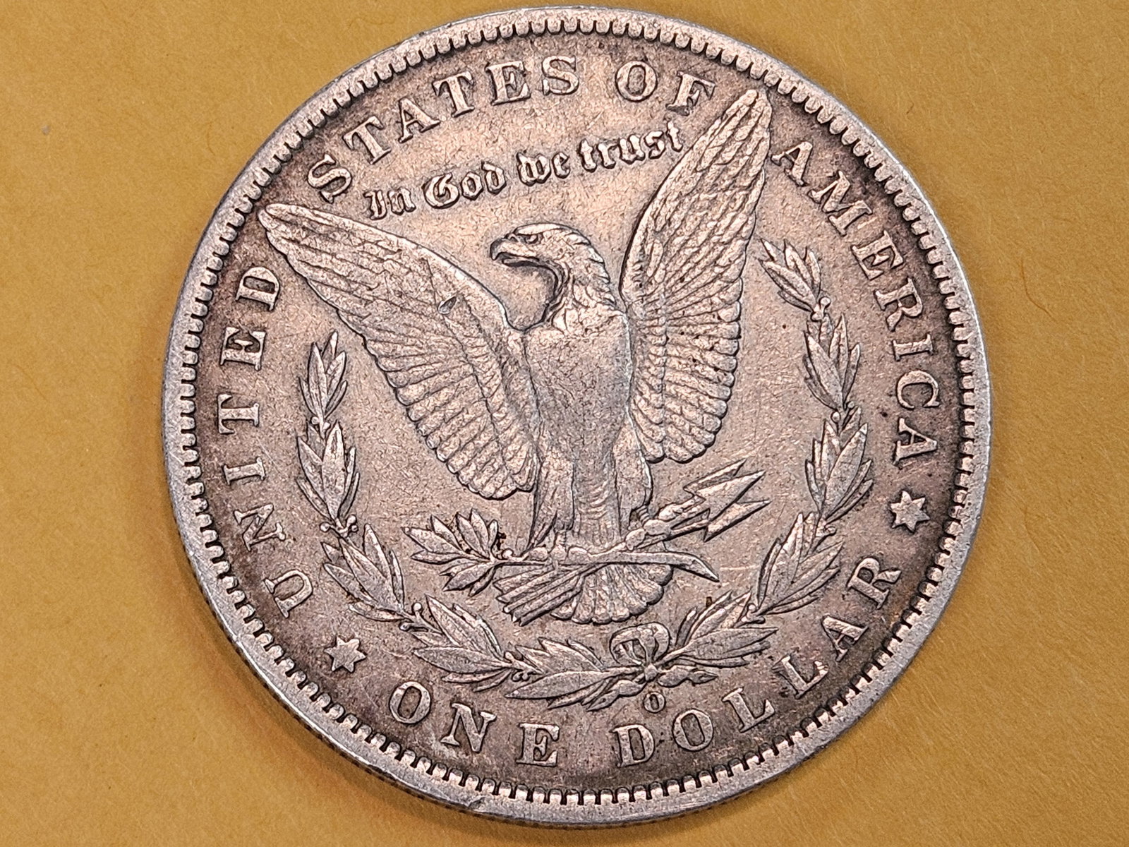 Better date 1886-O Morgan silver Dollar - 3