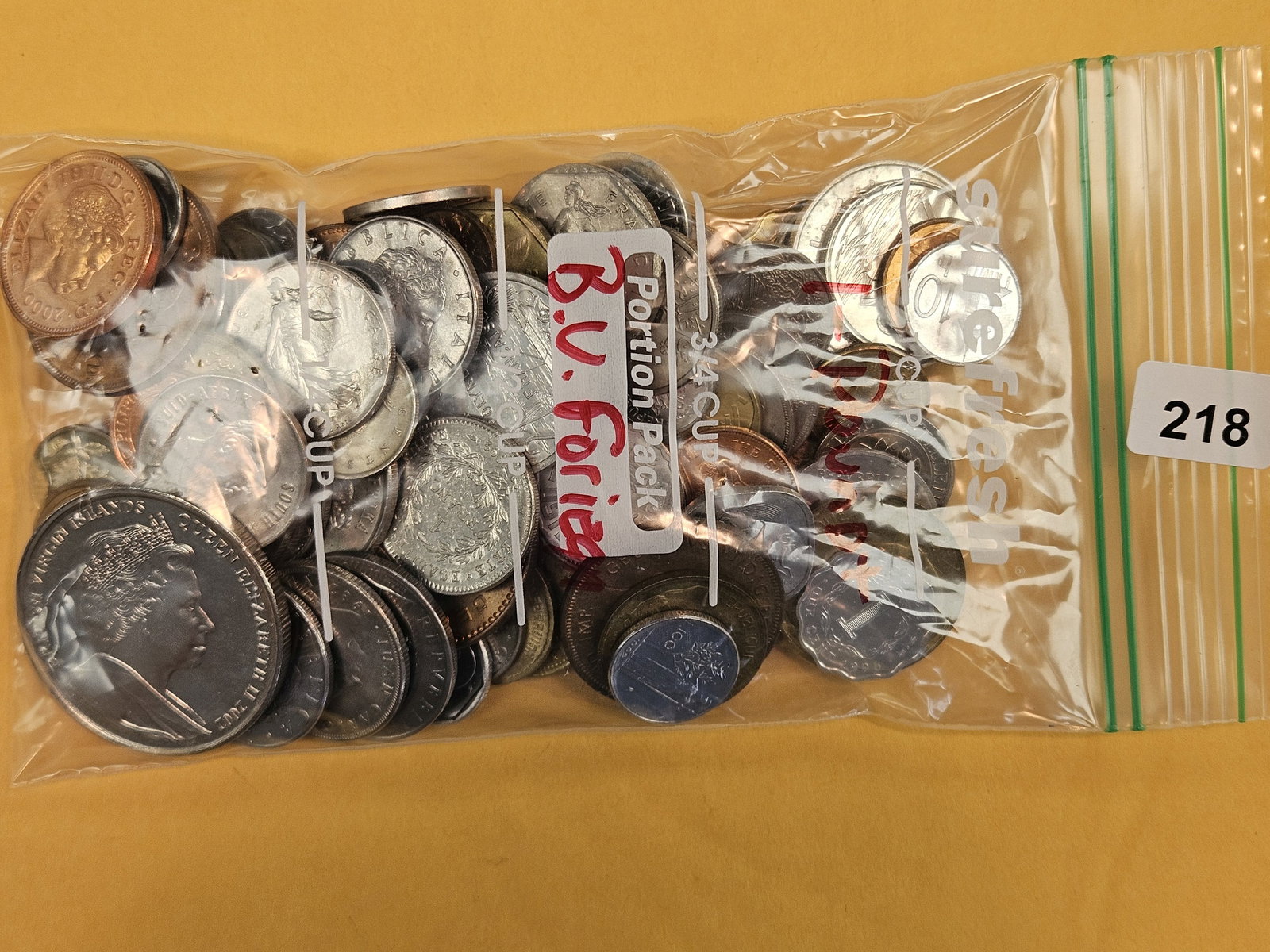 One Pound of mixed Brilliant Uncirculated World Coins (1 of 2)