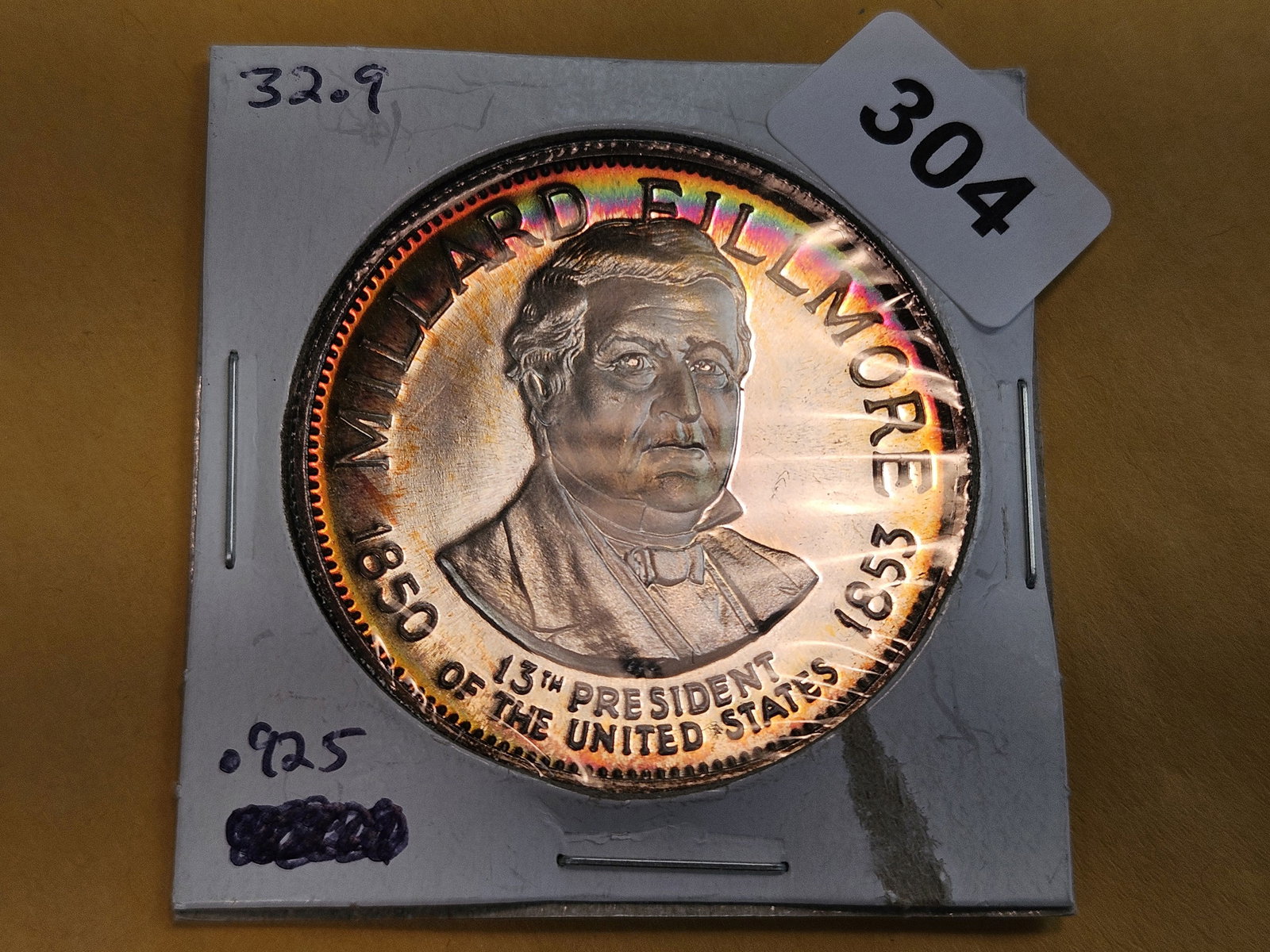 GEM Proof Sterling Silver Medal (1 of 3)