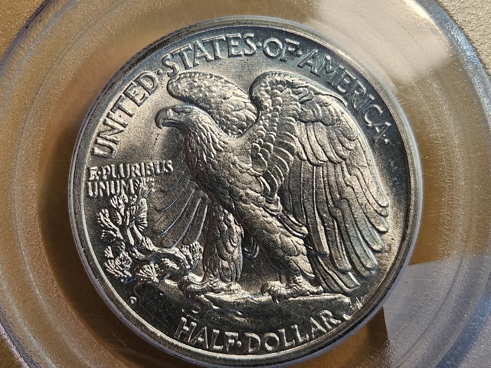 PCGS 1944-D Walking Liberty silver Half Dollar in Mint State 64 - 5