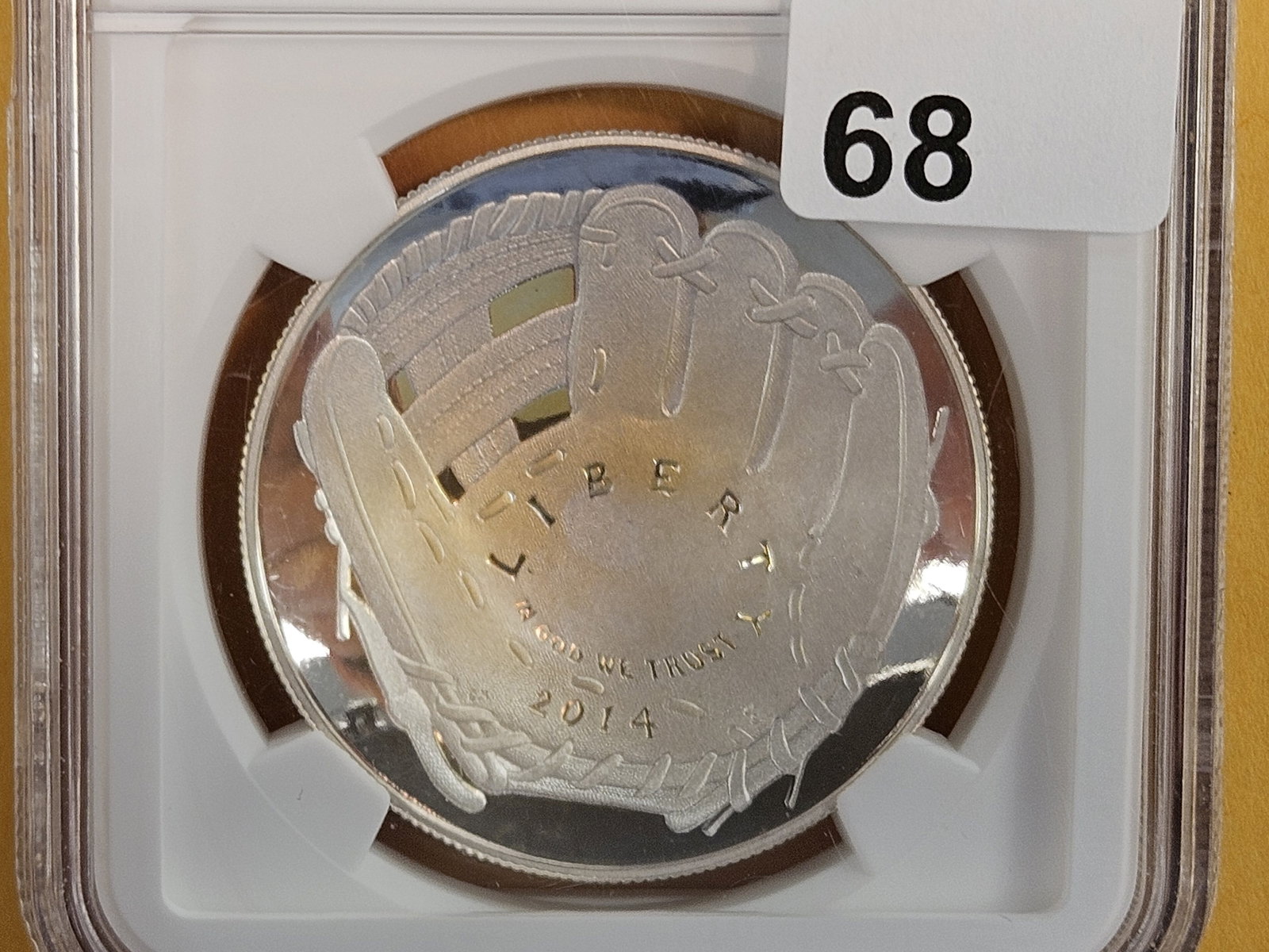 NGC 2014-P Commemorative silver Dollar in Proof 69 Ultra Cameo (1 of 3)