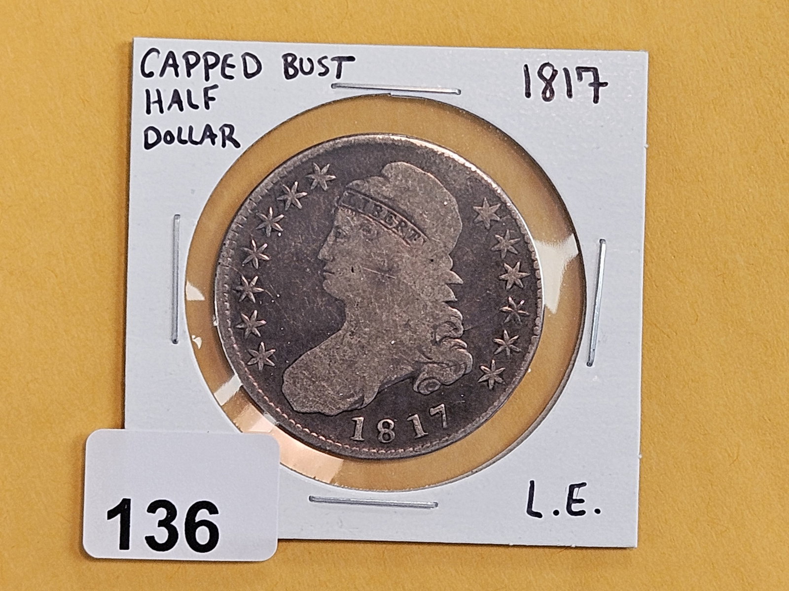 1817 Capped Bust half Dollar - 2