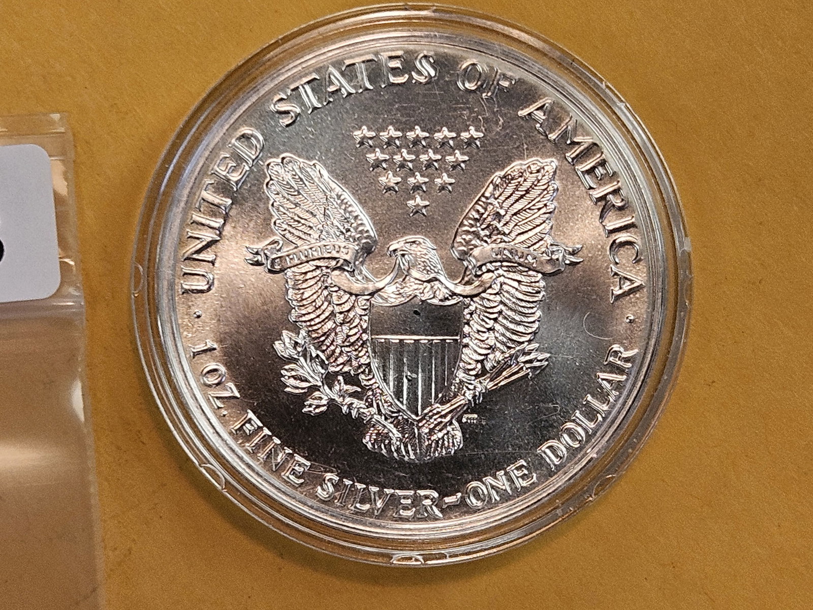 GEM Brilliant Uncirculated 1989 American Silver Eagle - 2