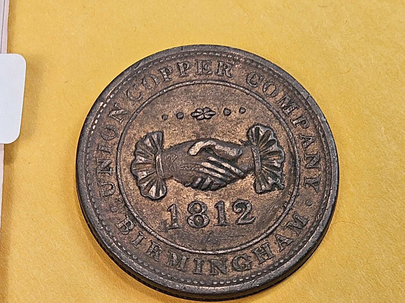 Scarce! Great Britain 1812 Large One Penny Token! (1 of 6)