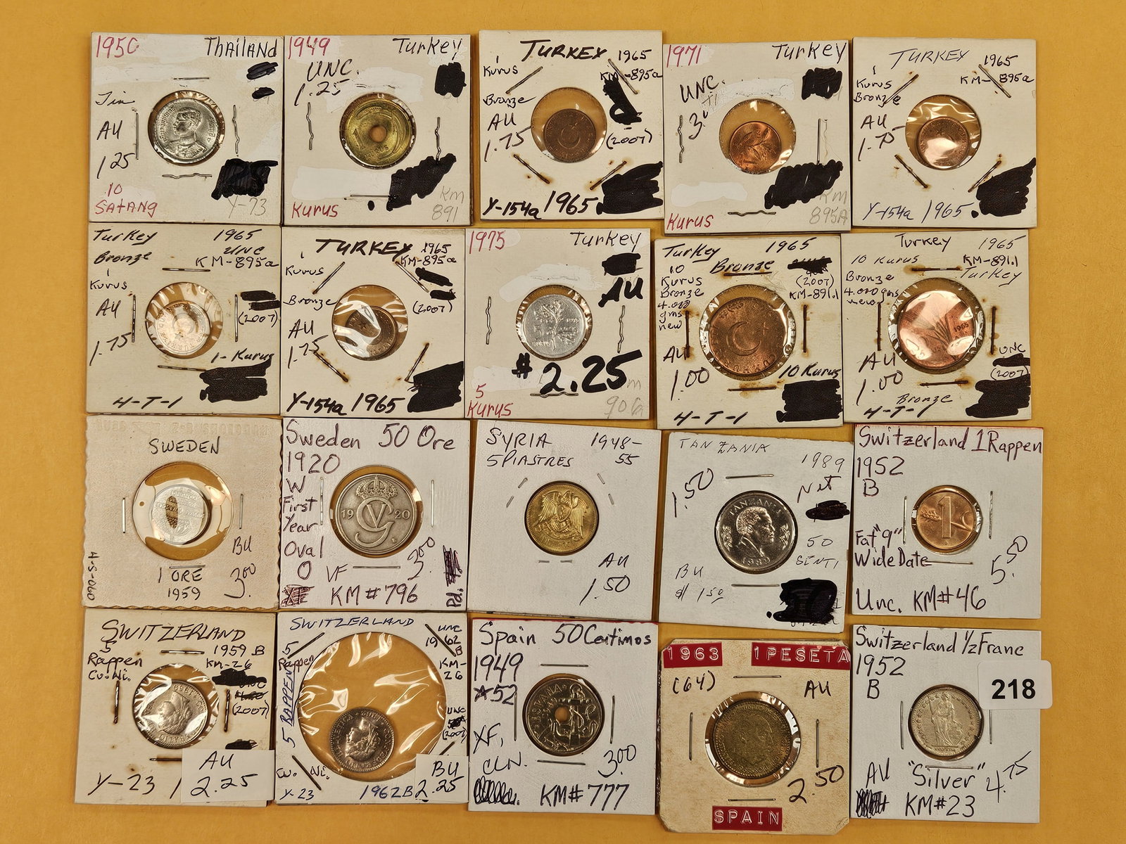 Twenty nice, mixed, World coins (1 of 7)