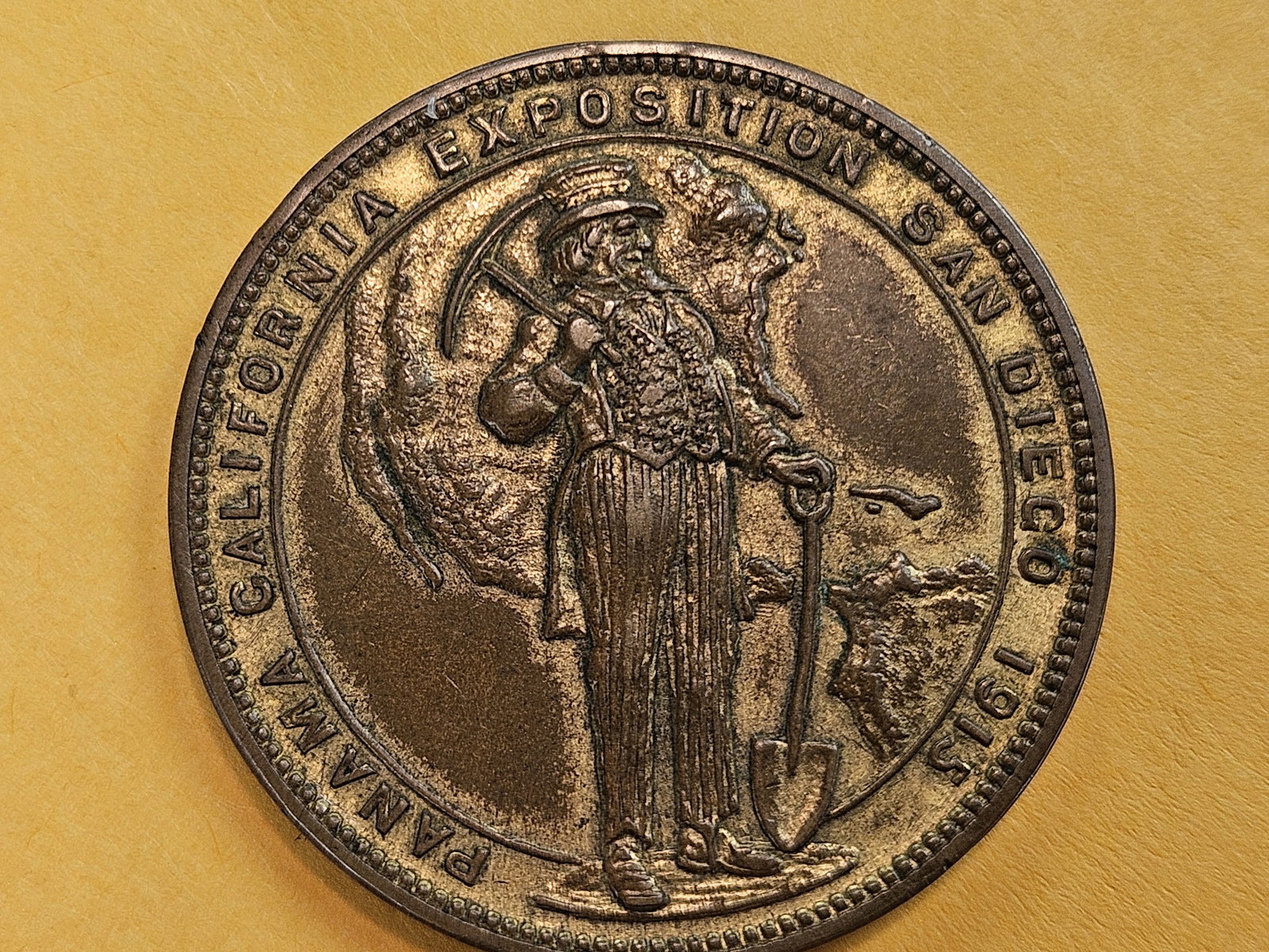 1915 Panama-California Exposition Official So-Called Dollar (1 of 8)