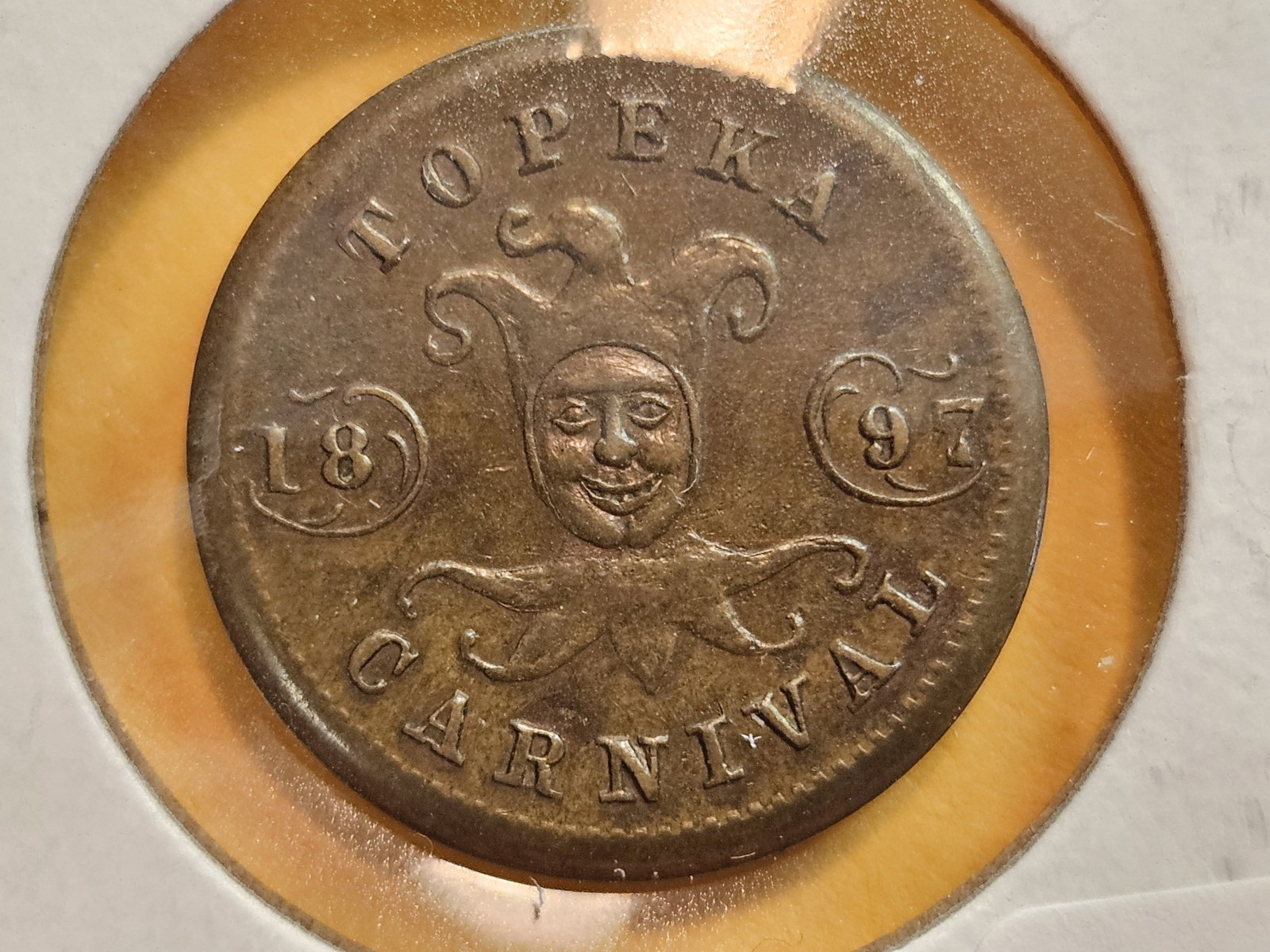 Uncirculated 1897 Topeka, Kansas KS Flower Carnival (1 of 6)