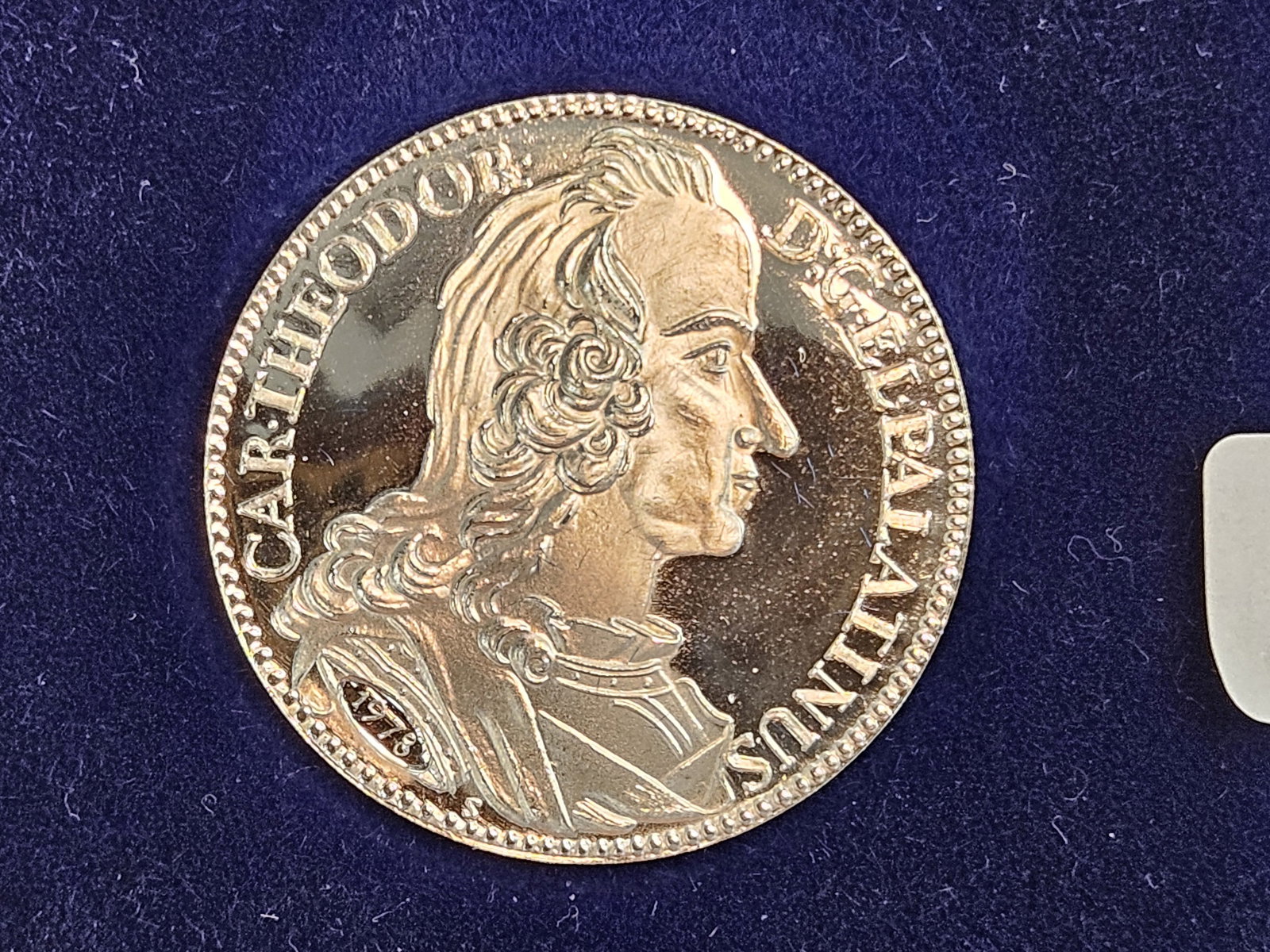 It's a GEM Proof Deep Cameo German Silver Medal (1 of 7)