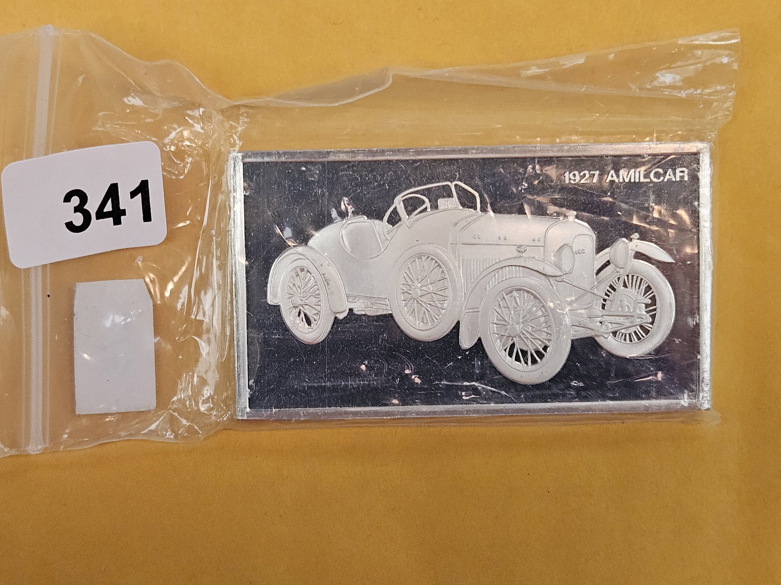 One Thousand Grains Sterling Silver Proof Art Bar (1 of 3)