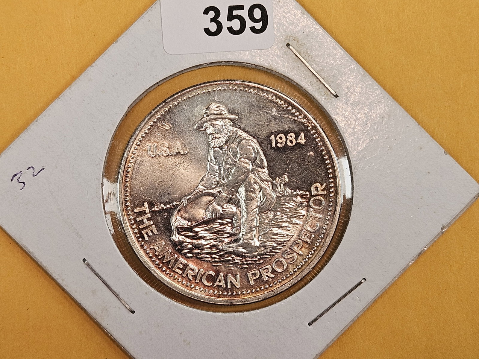 1984 Englehard Prospector Silver Round (1 of 3)