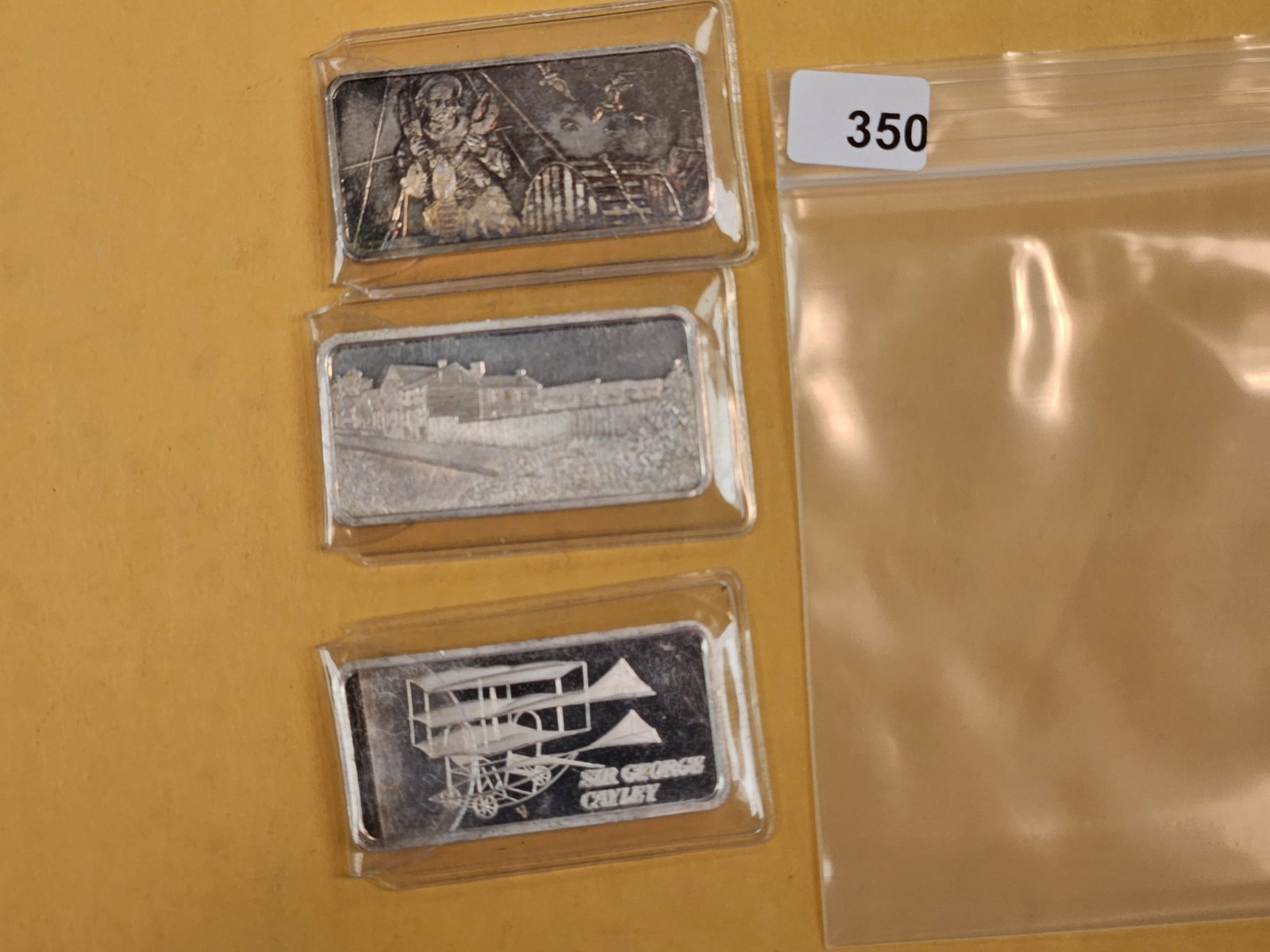 Three 1-Troy ounce .999 fine silver bars (1 of 2)