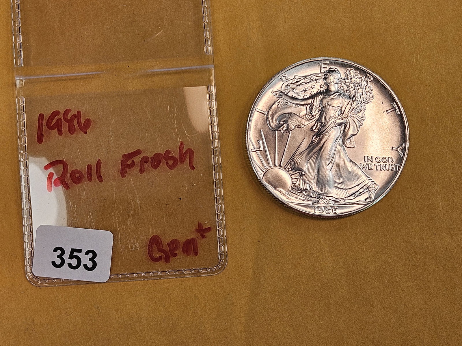 And last, but not least a KEY DATE GEM BU 1986 ASE! - 2