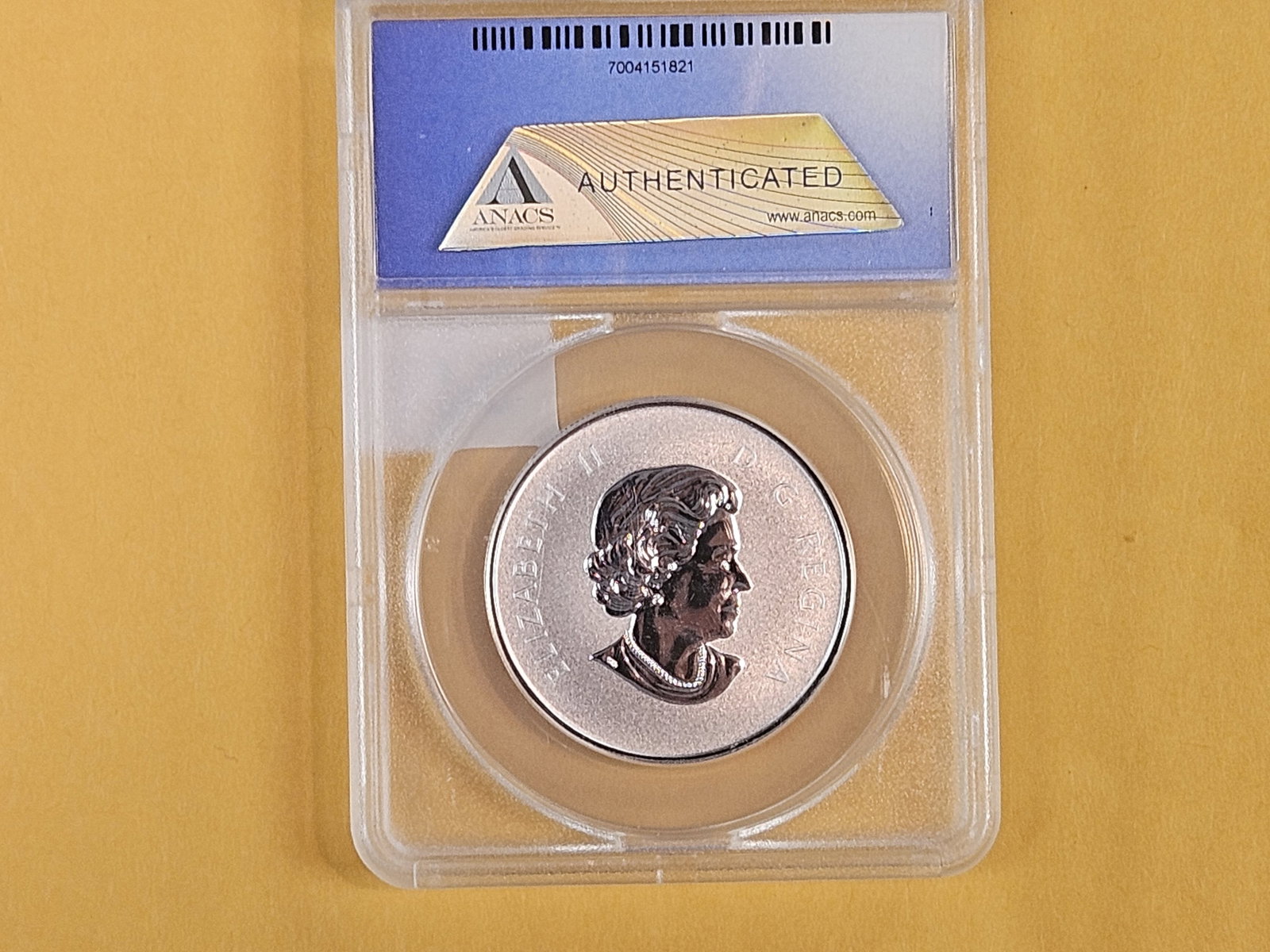 PERFECT! ANACS 2011 Canada silver Ten Dollars in Specimen 70 - 3