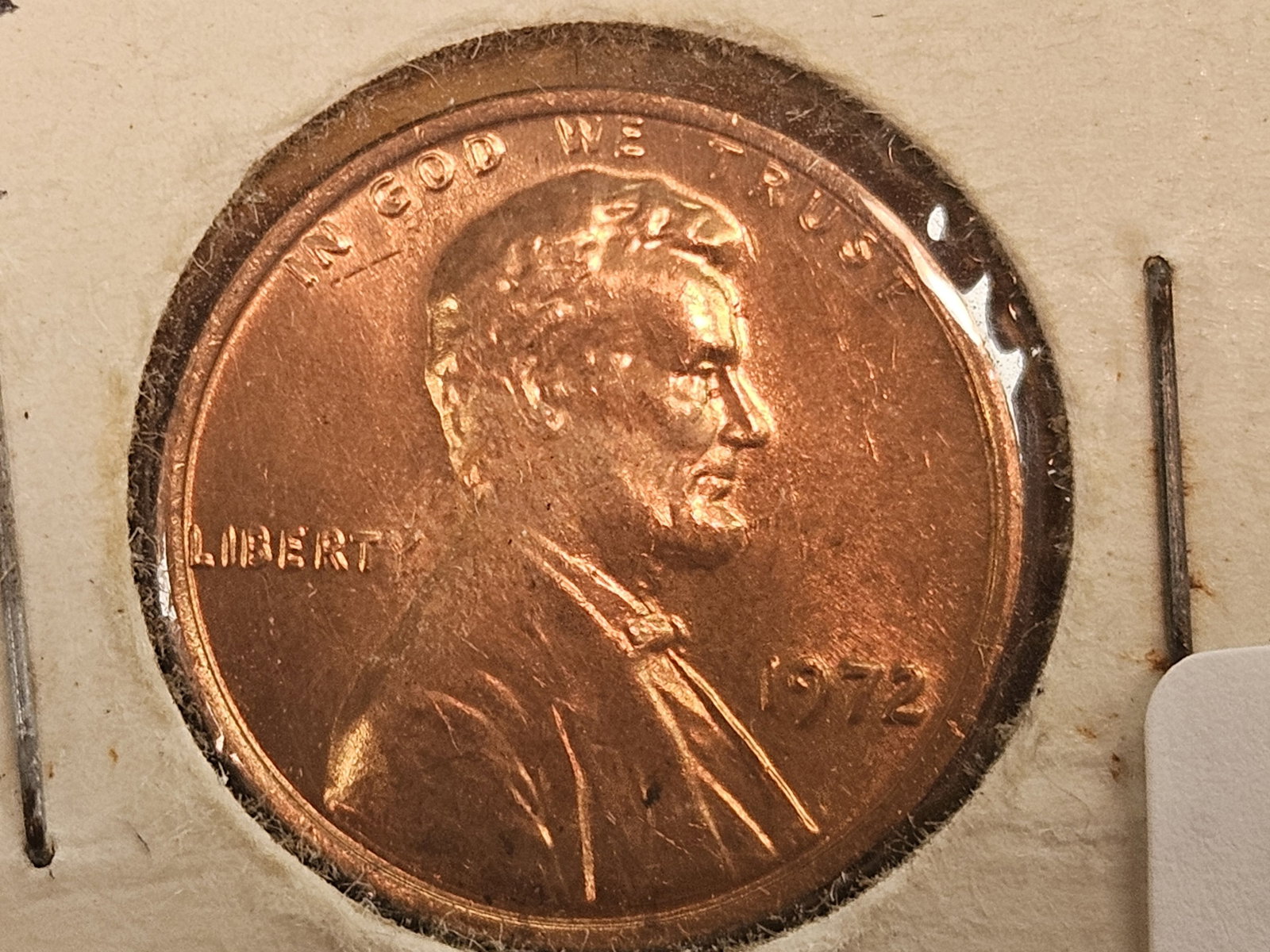 * VARIETY * DOUBLED DIE Obverse 1972 Lincoln Cent - 2