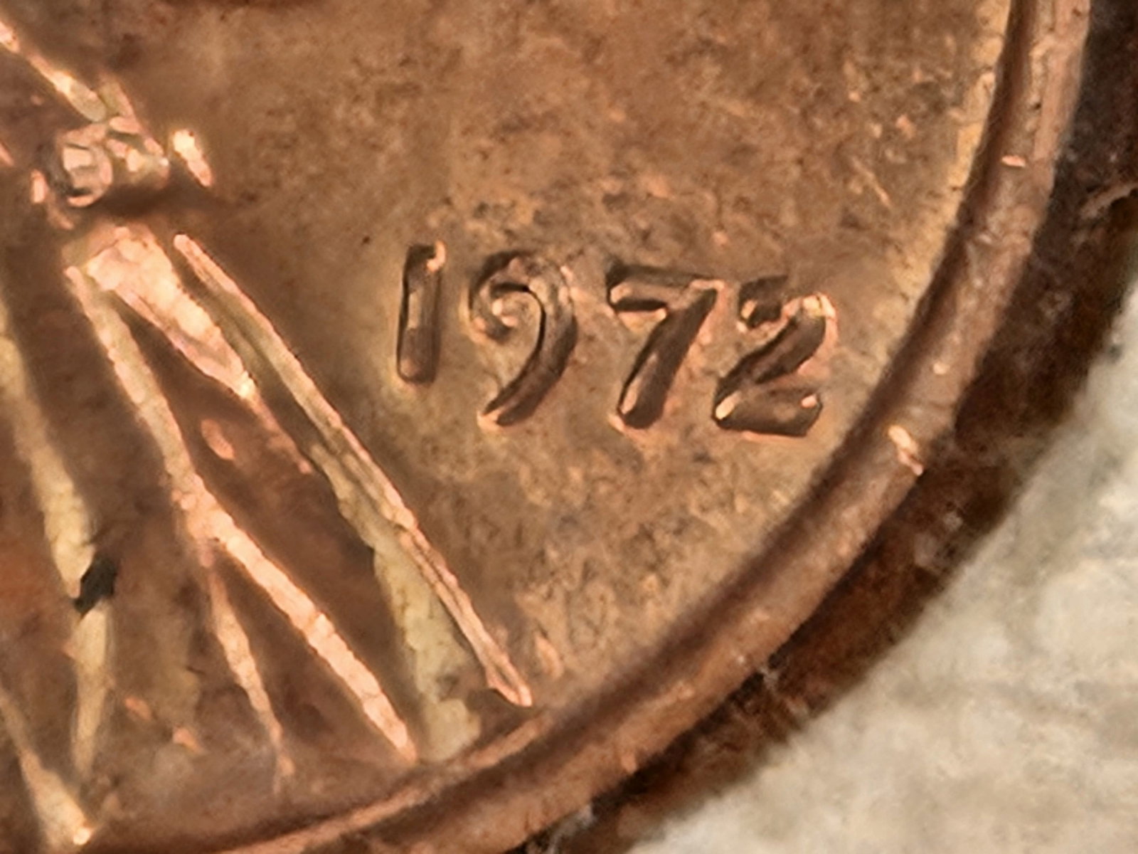 * VARIETY * DOUBLED DIE Obverse 1972 Lincoln Cent - 6