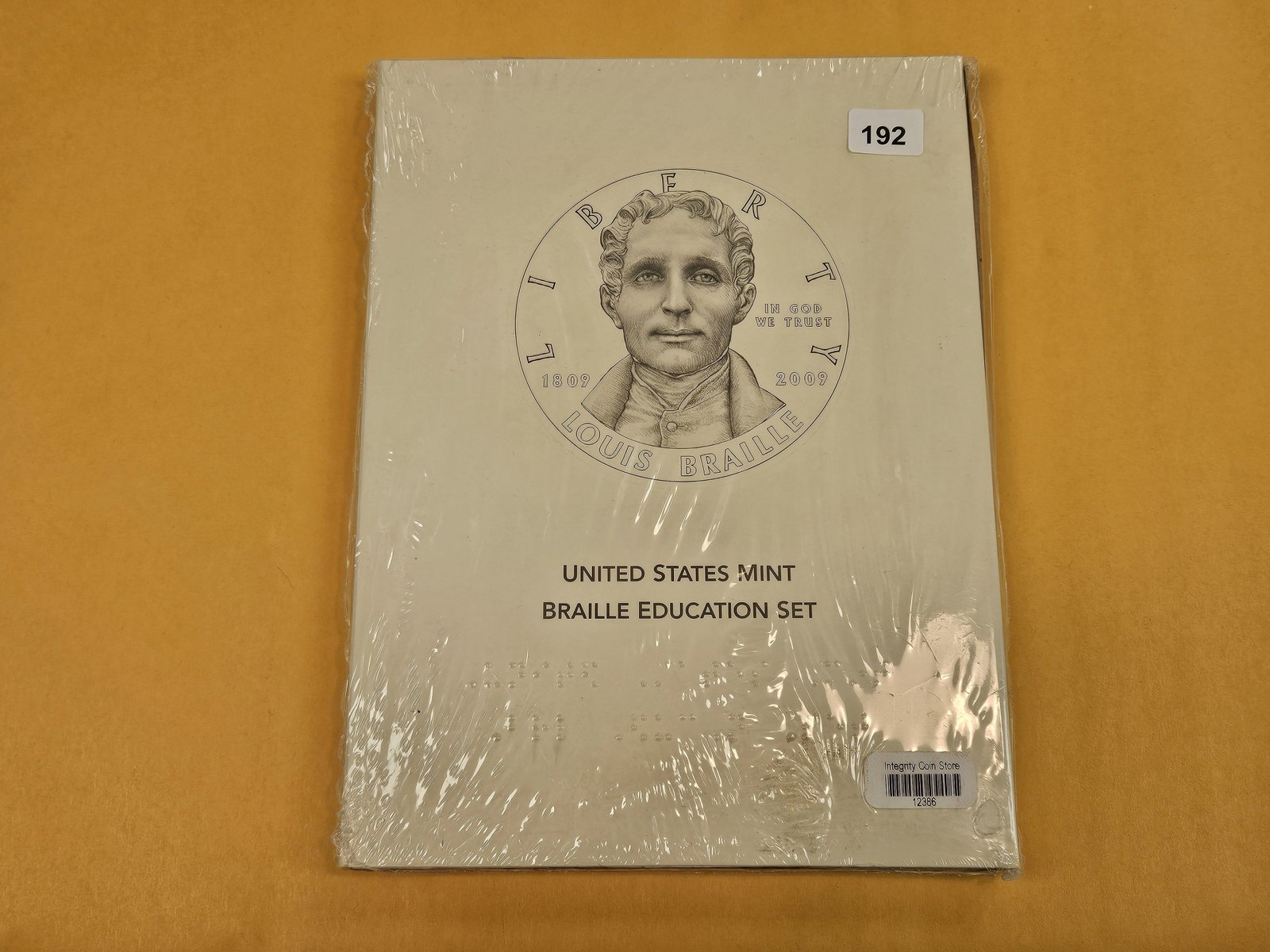 GEM 2009 Braille Centennial Uncirculated Silver Dollar (1 of 2)