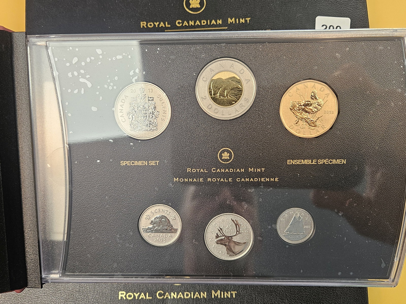 2005 and 2013 Canada Specimen Sets - 2