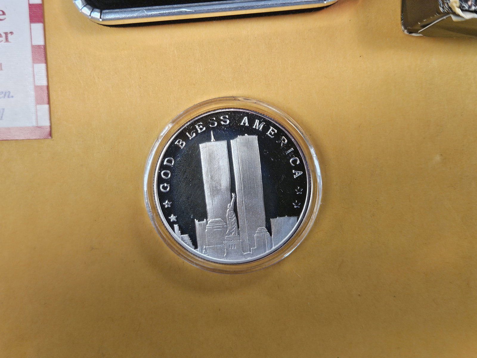 One Troy ounce .999 fine silver proof art round - 2