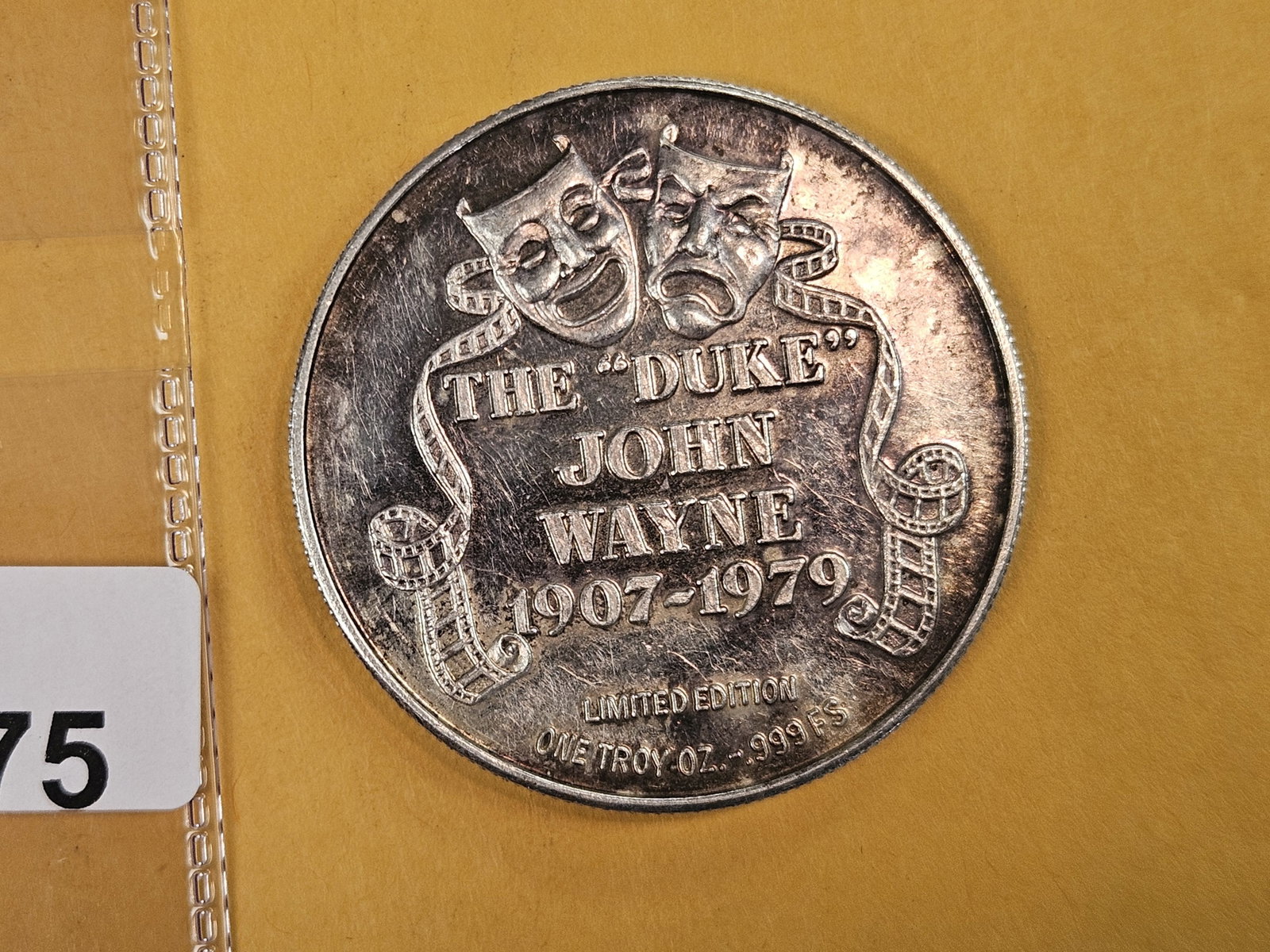 One Troy ounce .999 fine silver art round - 3