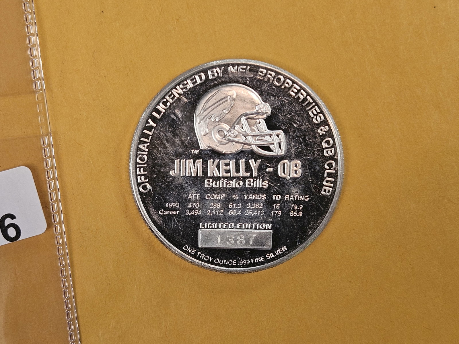 One Troy ounce .999 fine silver art round - 2
