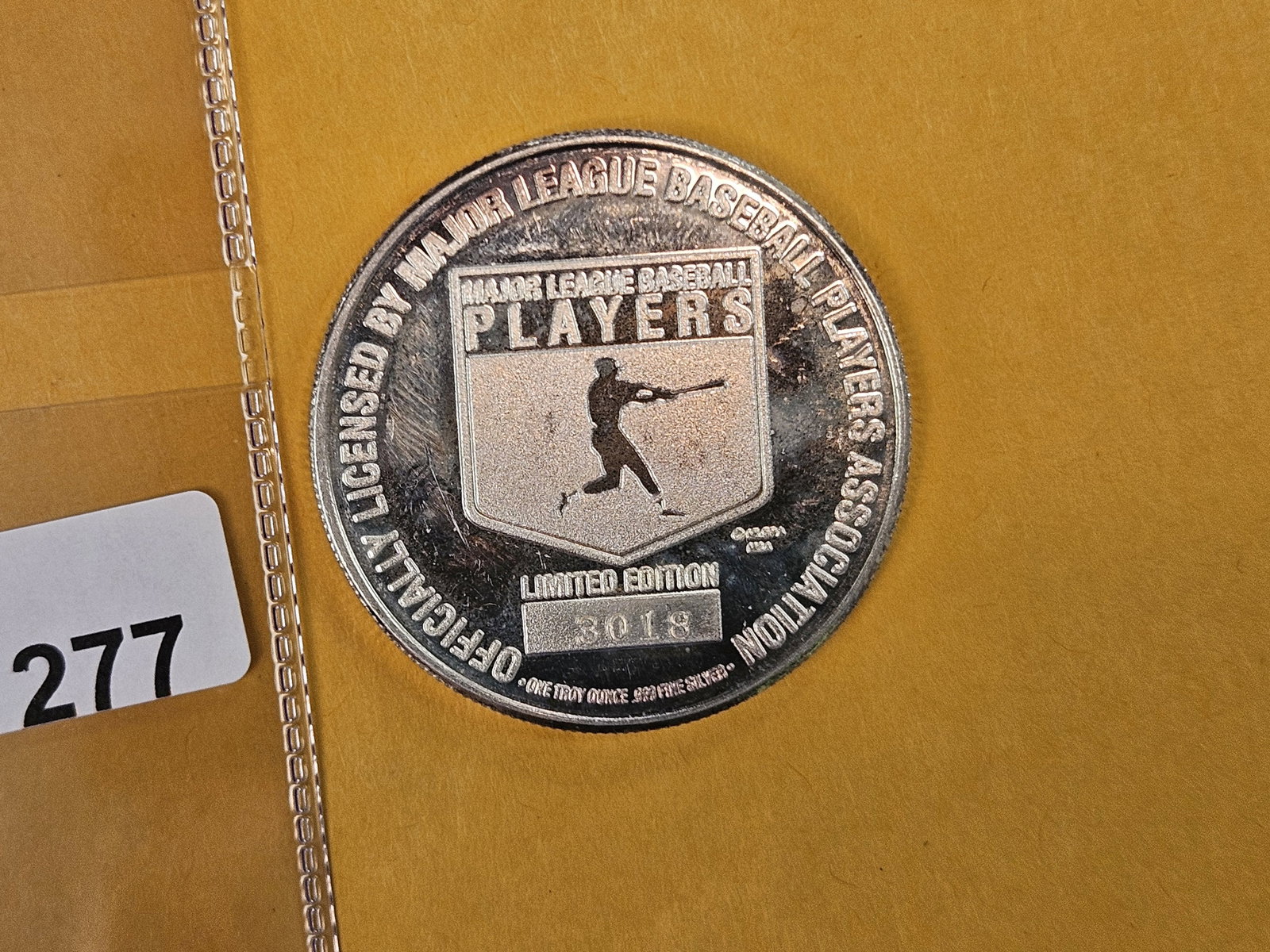 One Troy ounce .999 fine silver art round - 2