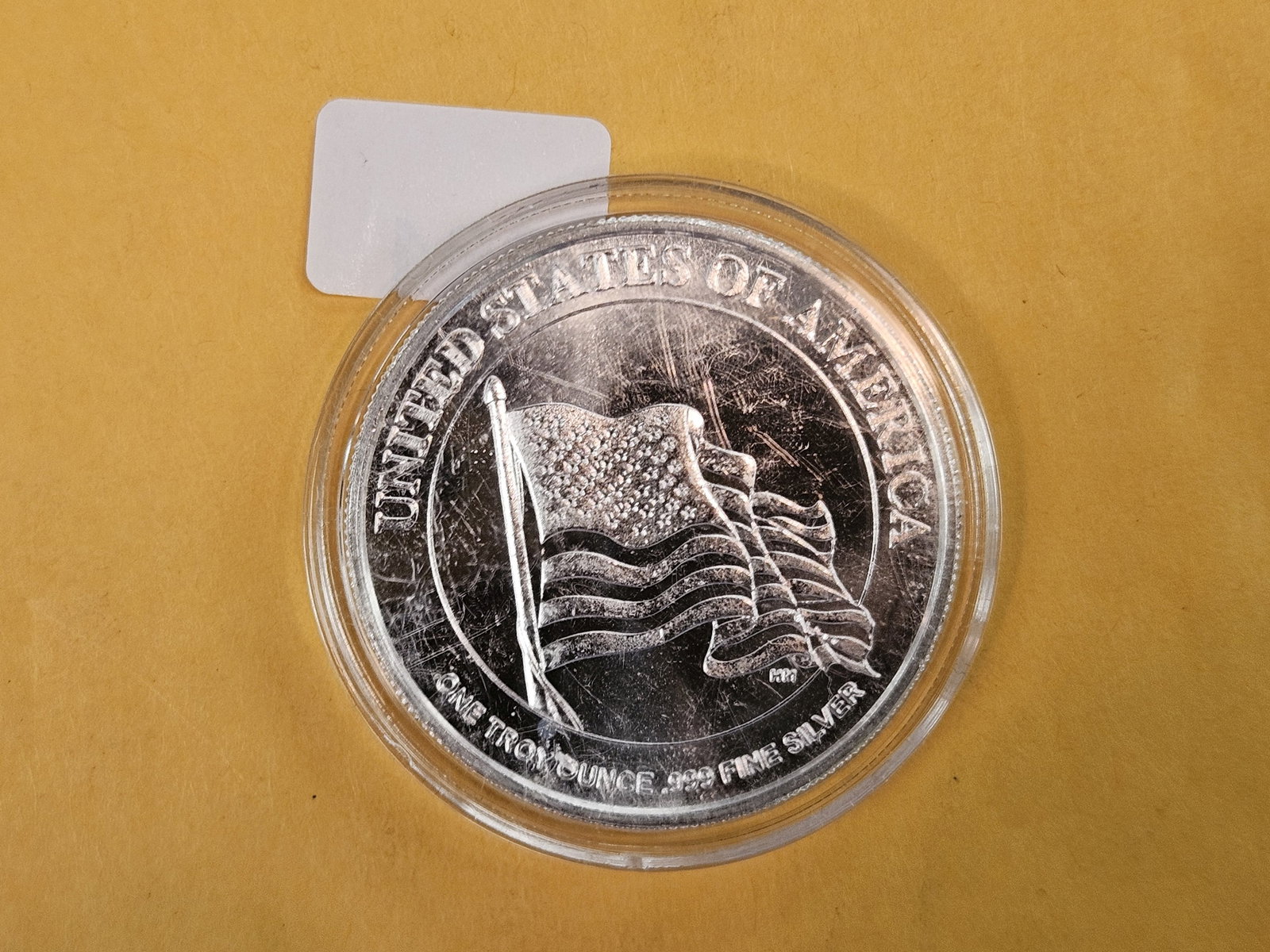 One Troy ounce .999 fine silver art round - 2