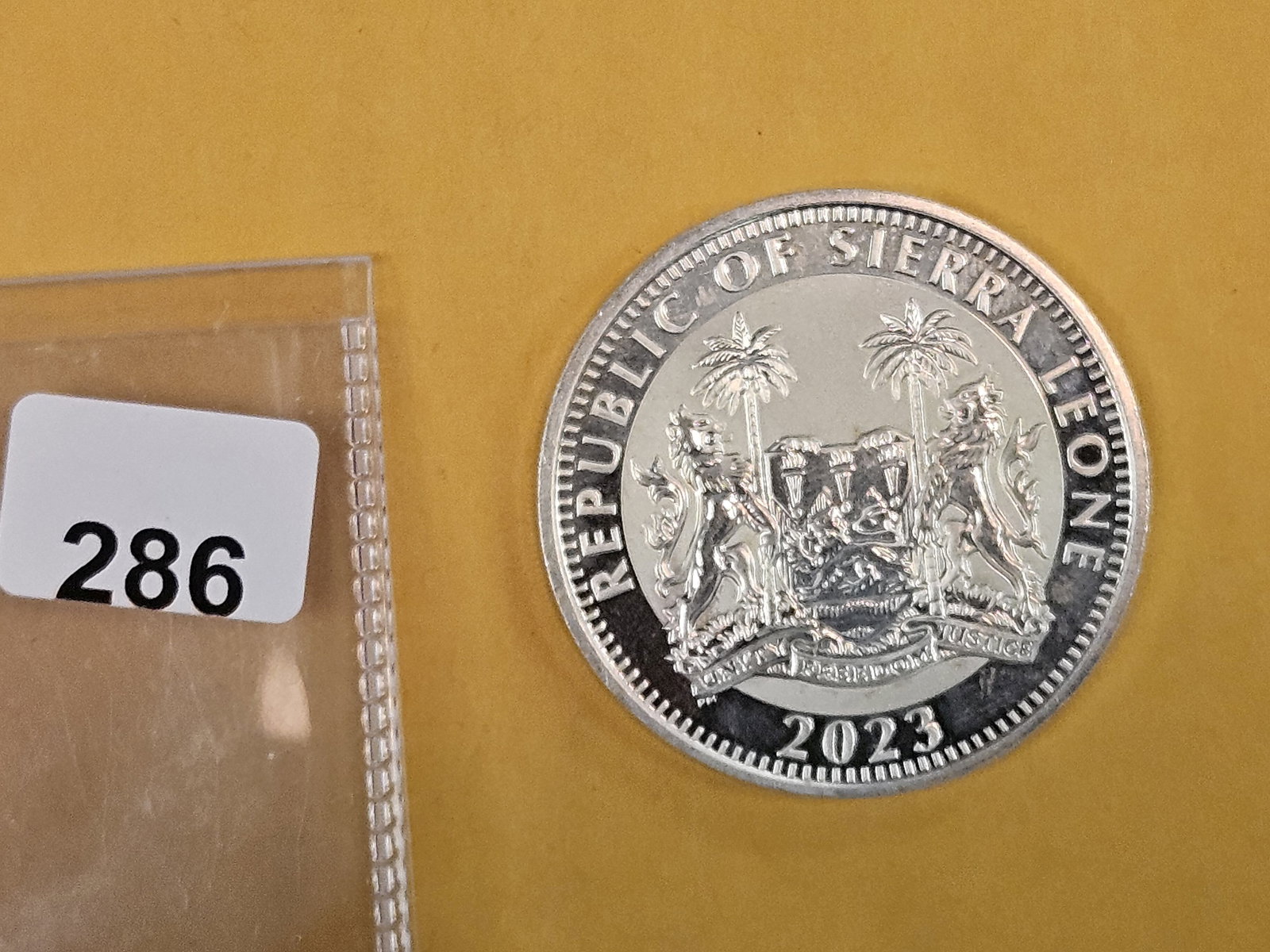 One Troy ounce .999 fine silver art round - 2