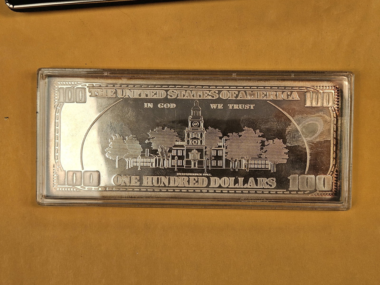 FOUR Troy ounce .999 fine silver art bar - 3