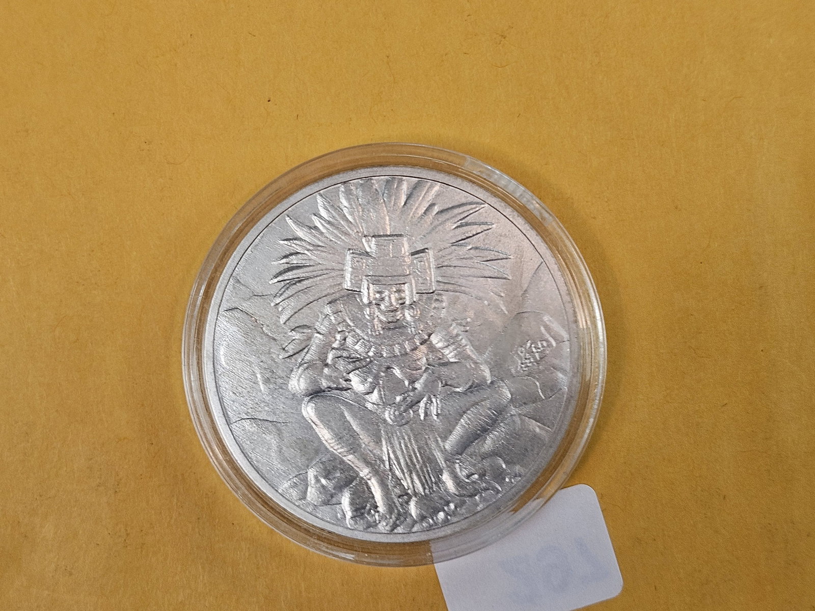 One Troy ounce .999 fine silver art round - 2