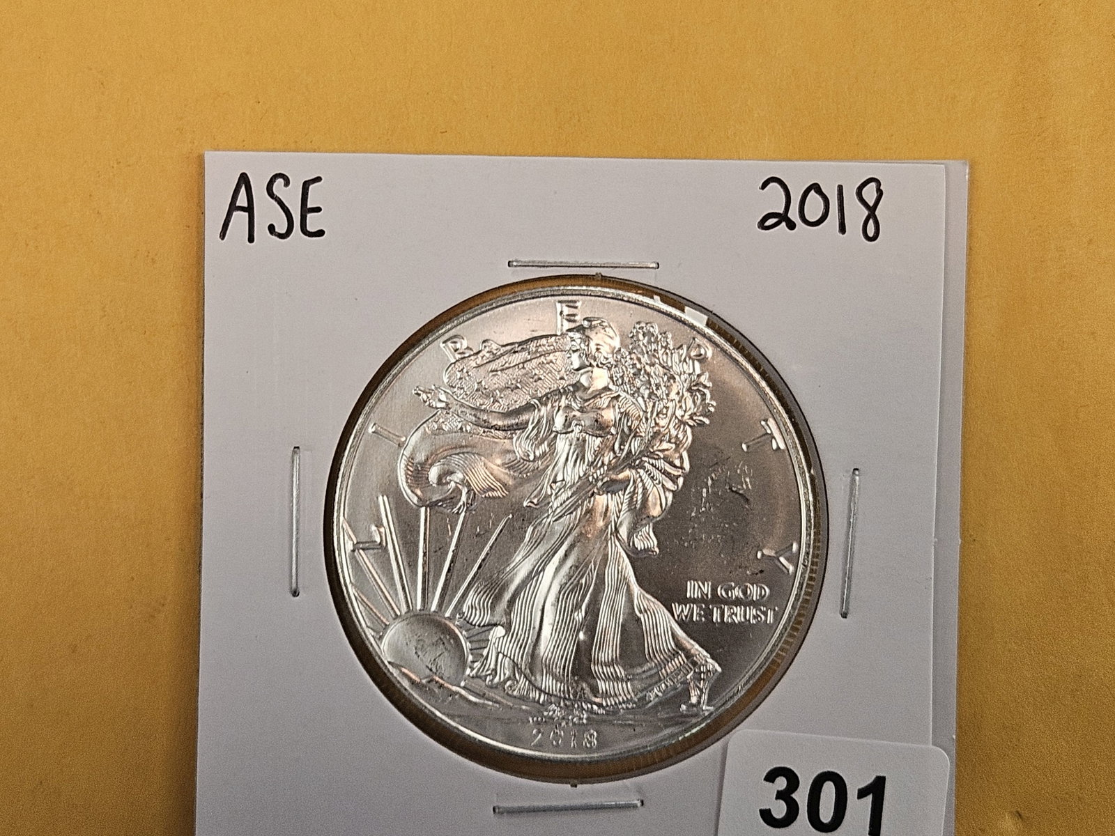 And last, but not least, a GEM BU 2018 ASE: Thanks all for another great auction! Have a lovely night, wonderful week and we'll see ya'll again next time!