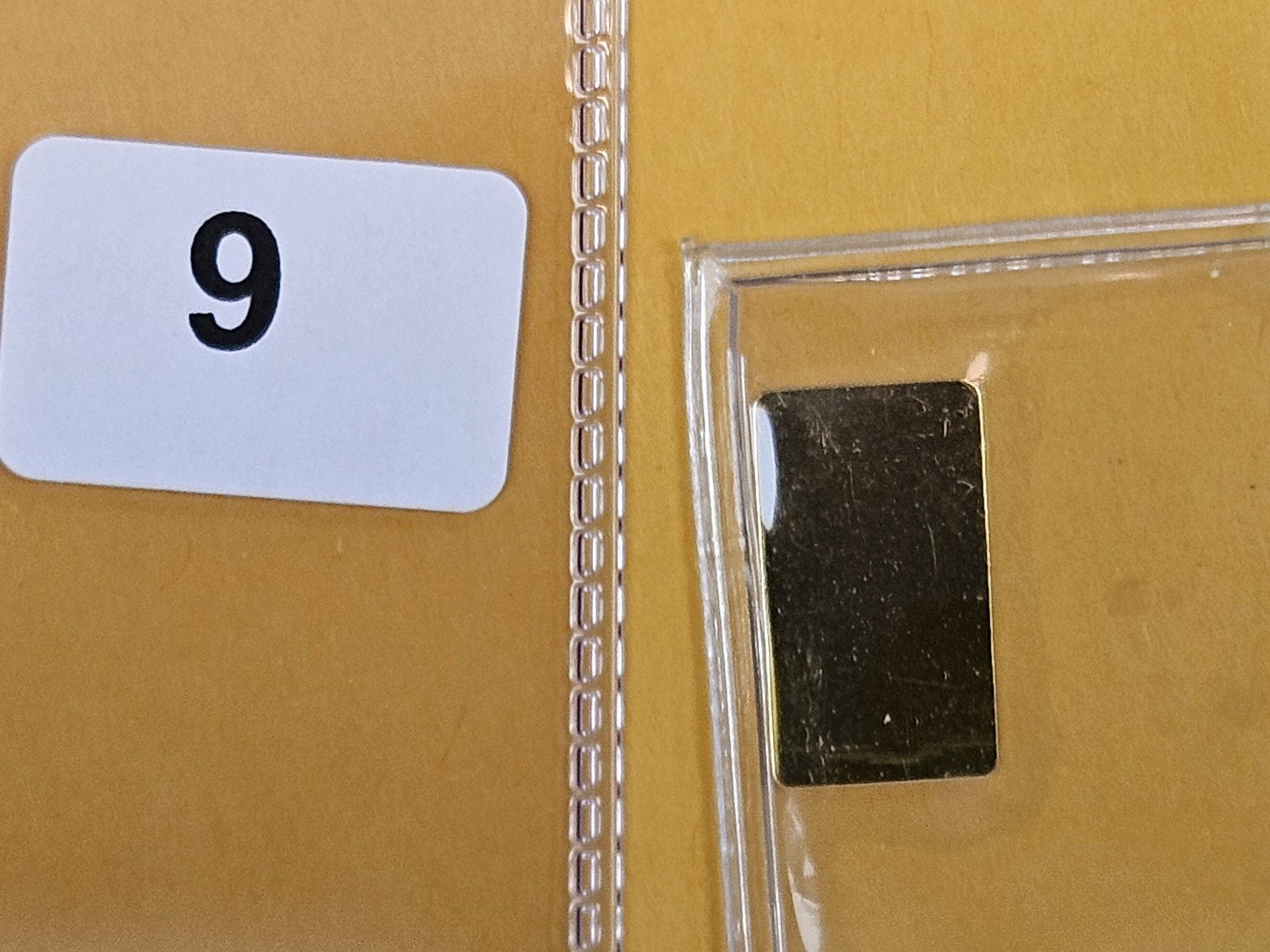 GOLD! Scottsdale mint .9999 fine gold bar - 2