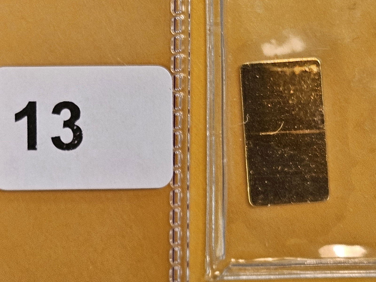 GOLD! Scottsdale mint .9999 fine gold bar - 2