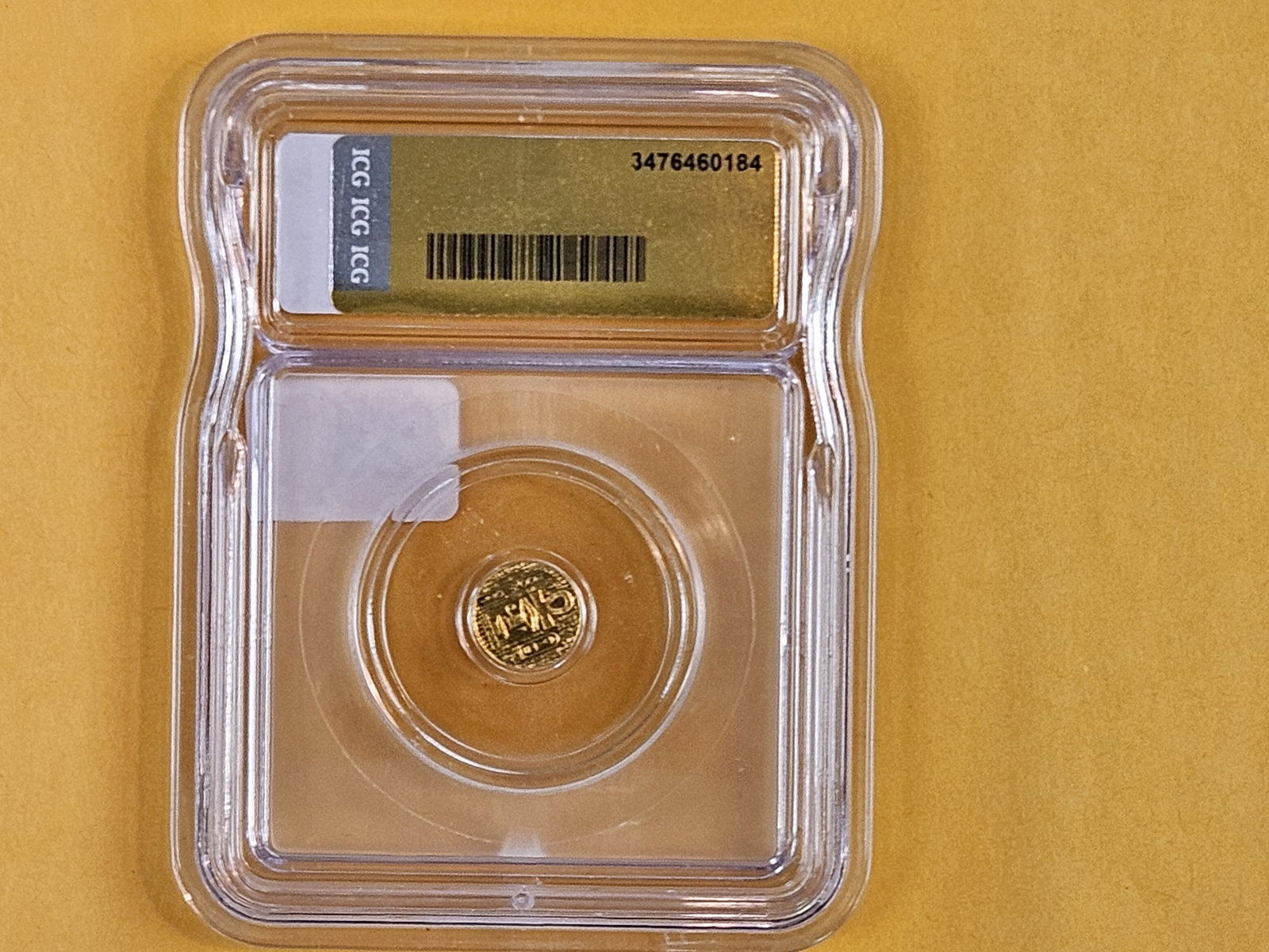 PERFECT! GOLD ICG Egyptian King Tut in Mint State 70 - 3