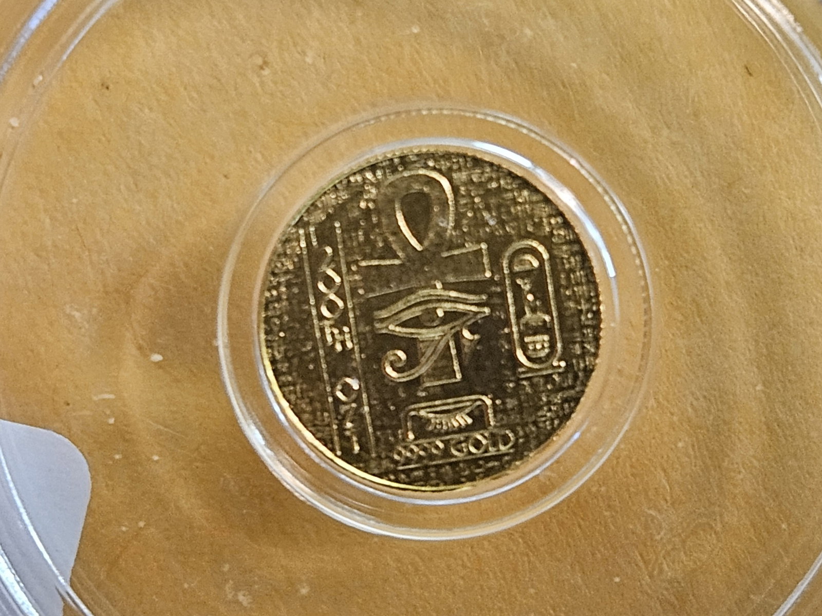PERFECT! GOLD ICG Egyptian King Tut in Mint State 70 - 4