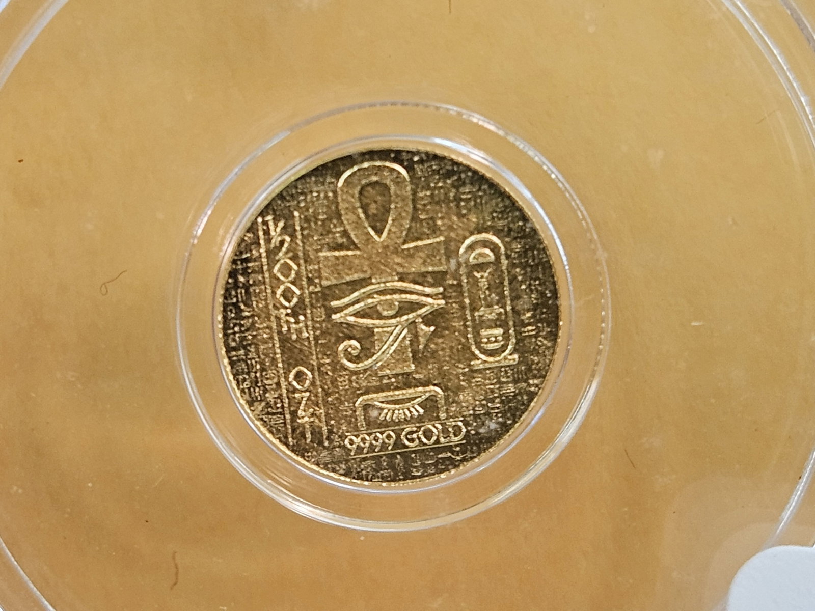 PERFECT! GOLD ICG Egyptian King Tut in Mint State 70 - 5